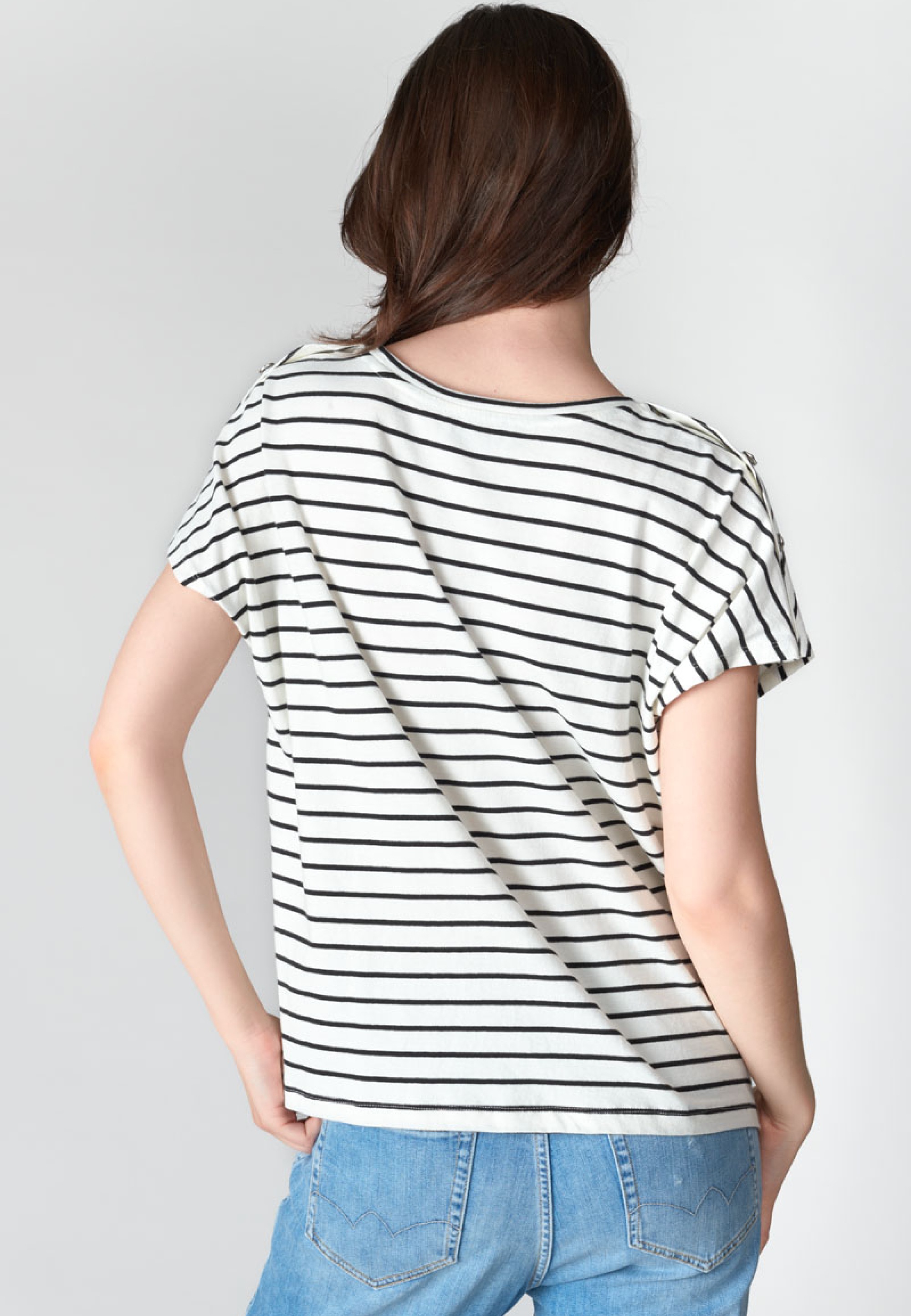 Le Temps Des Cerises T-Shirt »LILAS«, in gestreiftem Design