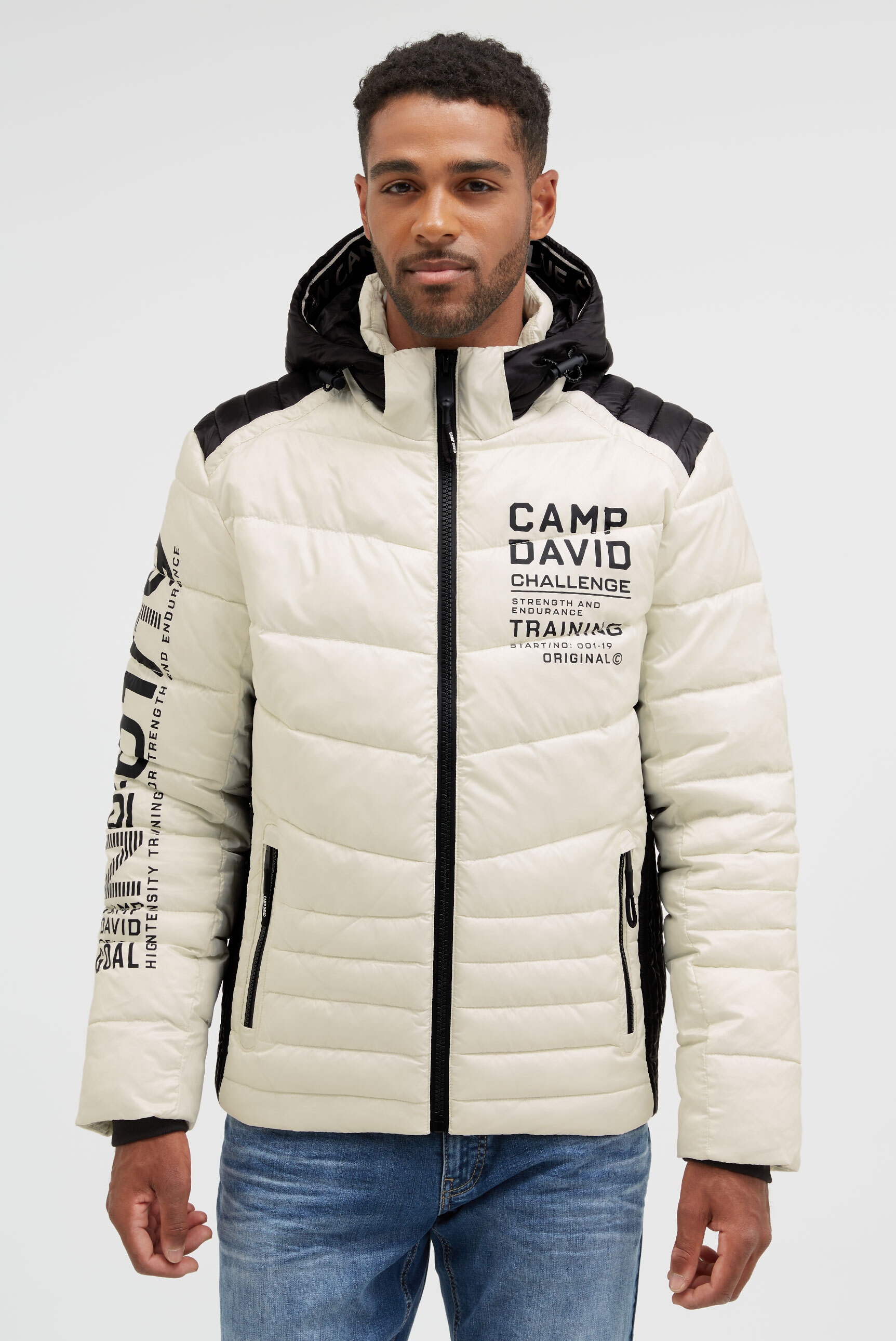 CAMP DAVID Winterjacke mit Kapuze mit abtrennbarer Kapuze günstig online kaufen