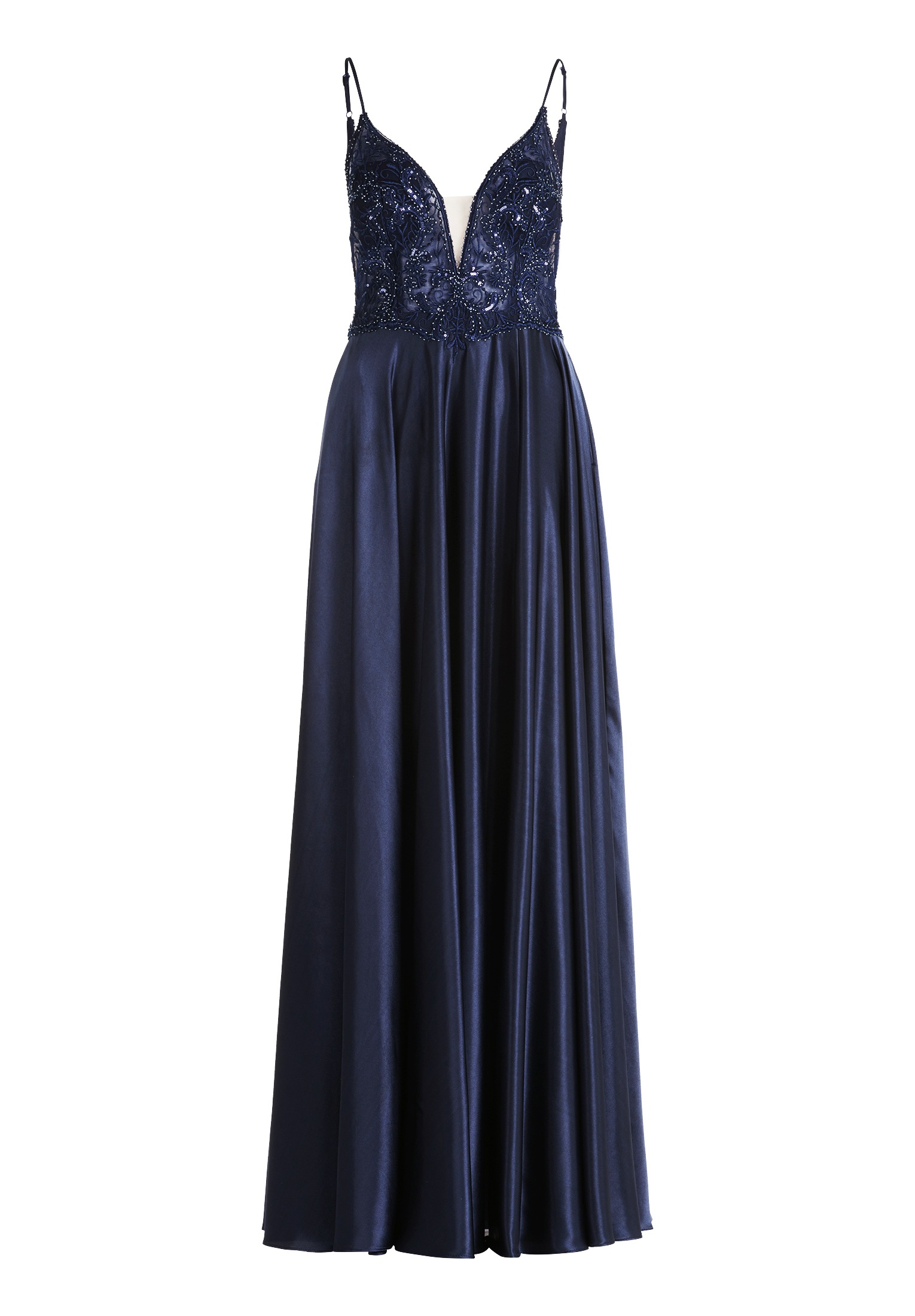Vera Mont Abendkleid »Vera Mont Damen Abendkleid mit Placement«, Effektgarn