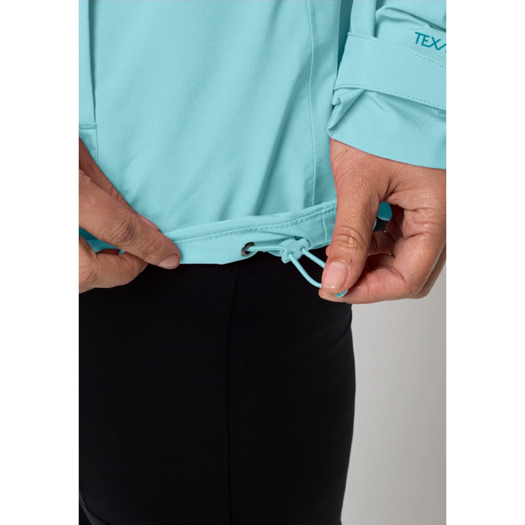 Jack Wolfskin Outdoorjacke »WEILTAL 2L JKT W«, mit Kapuze