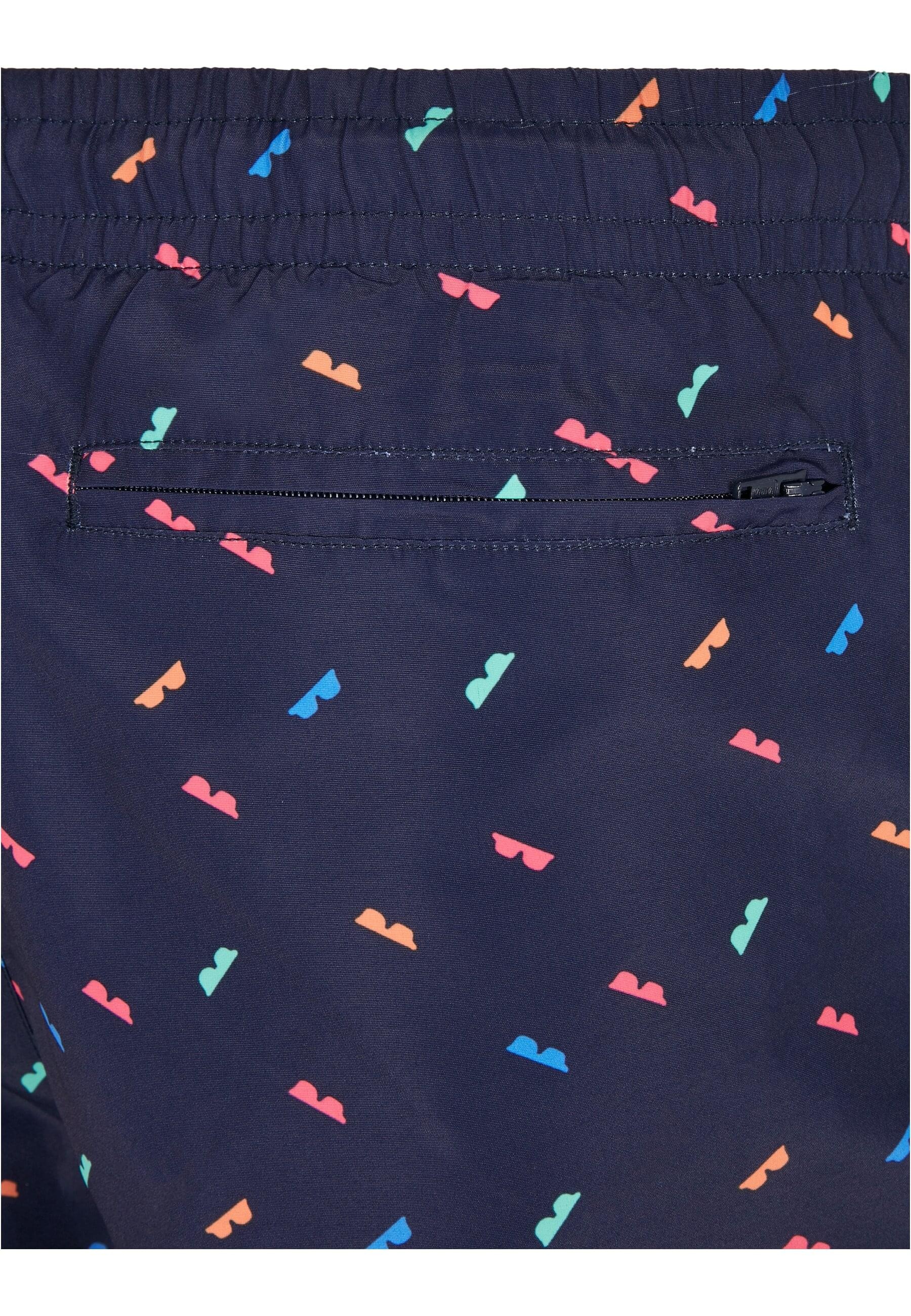 URBAN CLASSICS Badeshorts »Urban Classics Herren Pattern Swim Shorts«