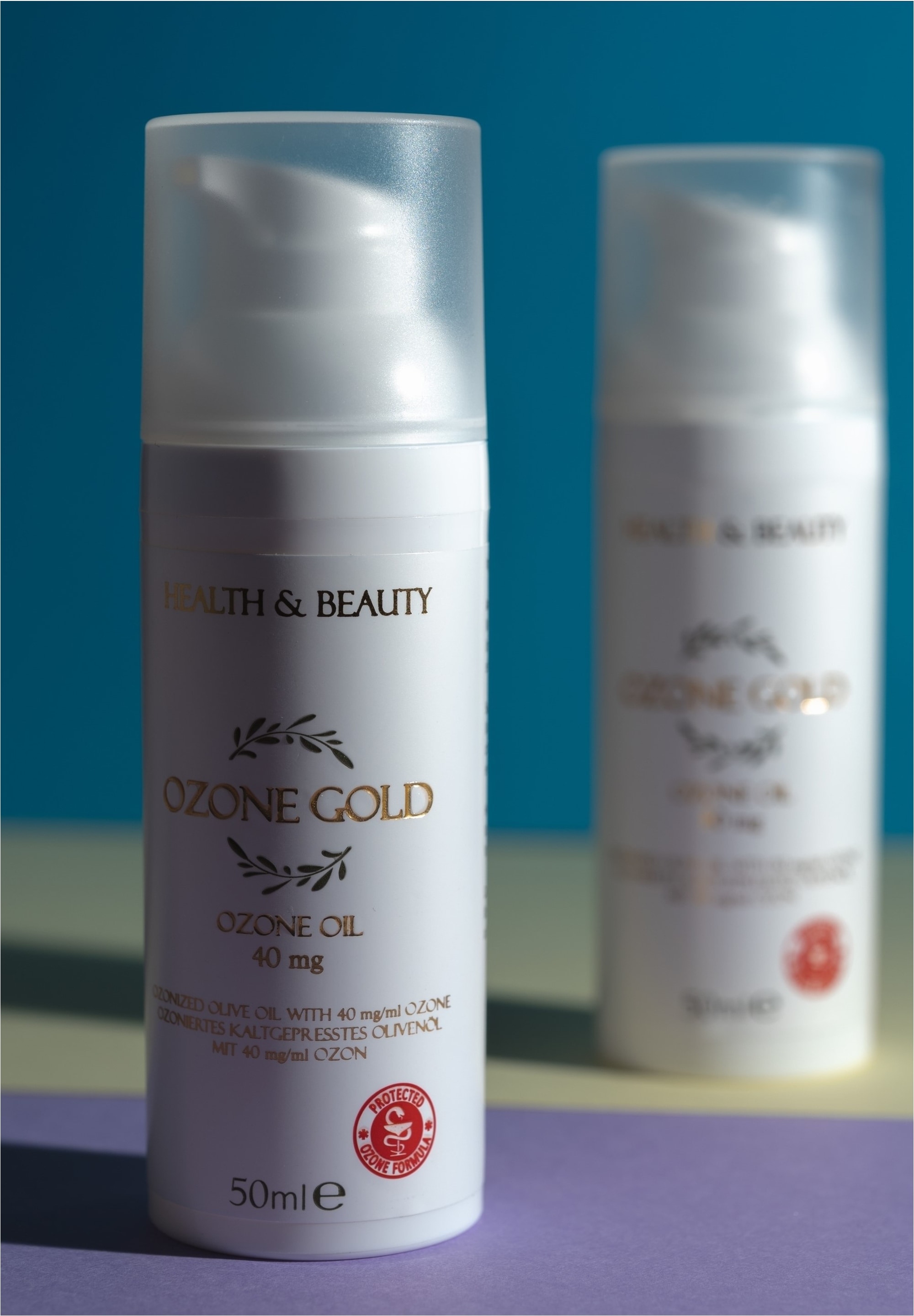 OZONE GOLD Körpercreme, (1 tlg.), mit ozonisiertem Olivenöl