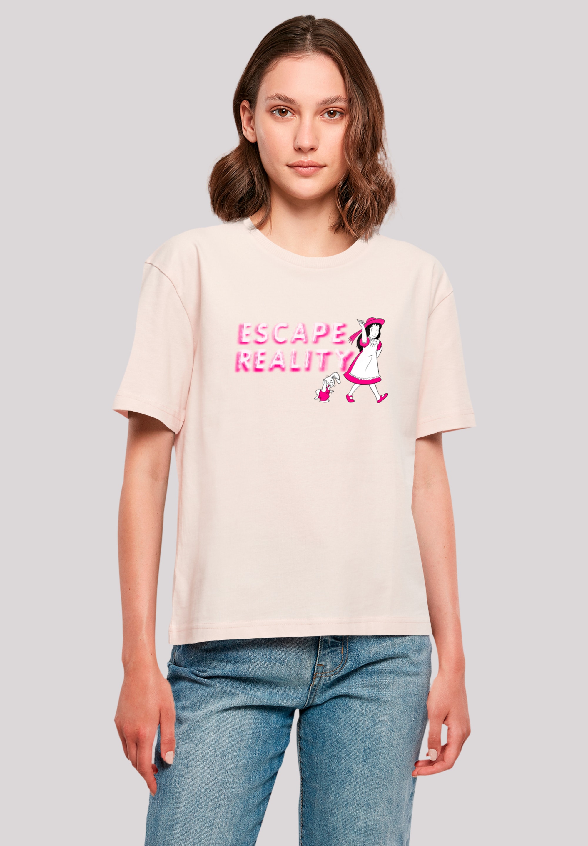 F4NT4STIC T-Shirt "Alice im Wunderland Escape Reality", Retro, Heroes of Ch günstig online kaufen