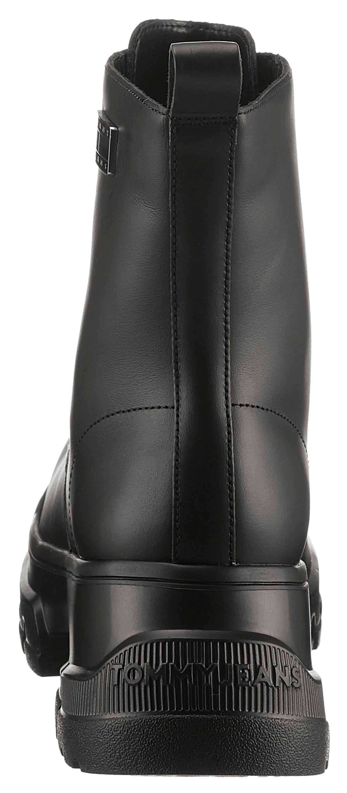 Tommy Jeans Schnürboots "TJW CHUNKY LEATHER BOOT", mit Marken-Logo günstig online kaufen