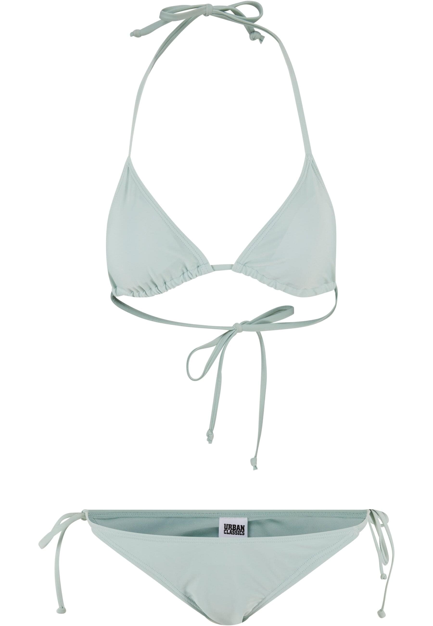 URBAN CLASSICS Bügel-Bikini "Urban Classics Damen Ladies Recycled Triangle Bikini"