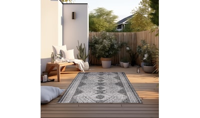 Teppich »Merge, In- und Outdoor«, rechteckig, Flachgewebe, In-& Outdoor, Modern,...