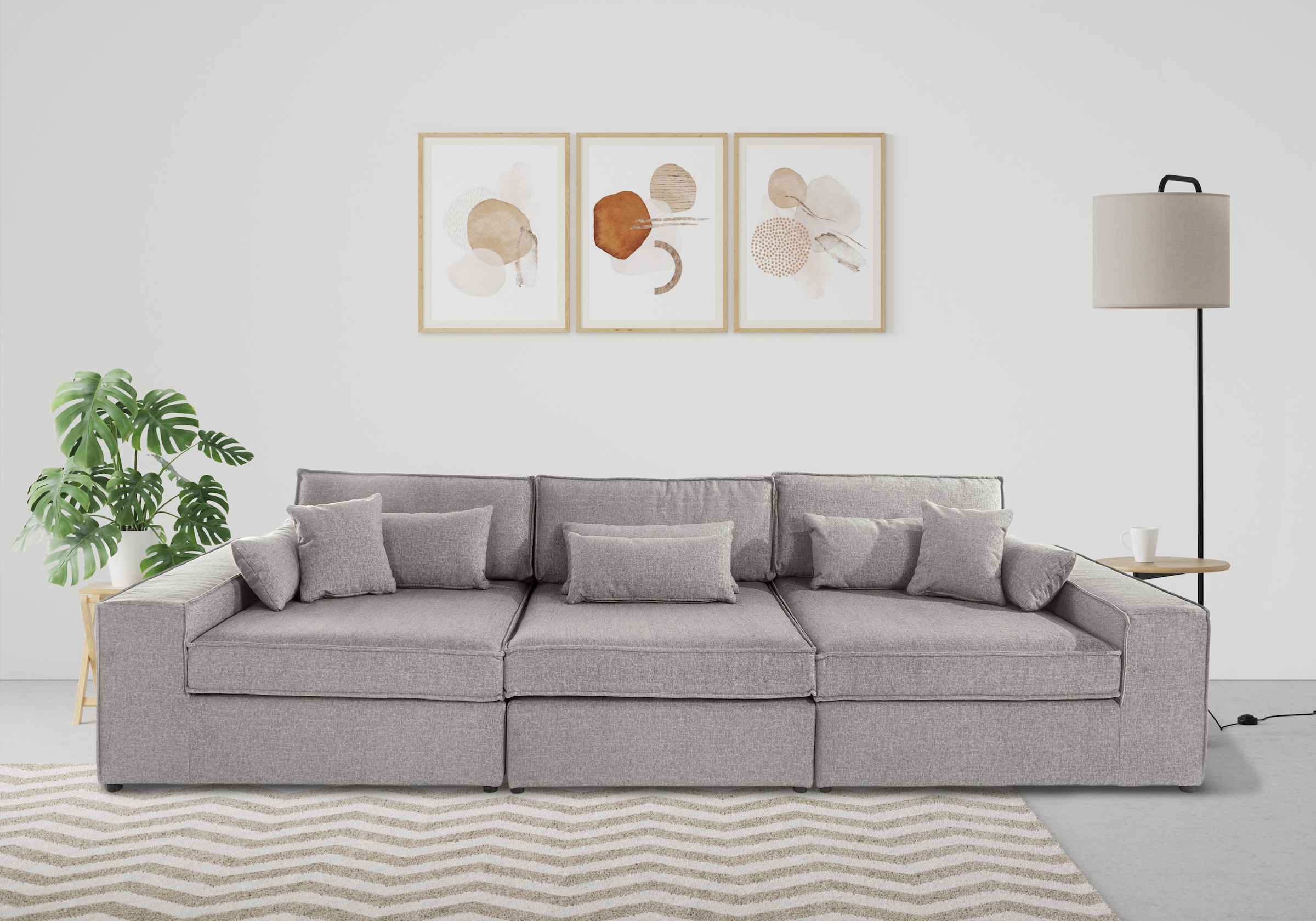 OTTO home 3-Sitzer "Enid" 3 Teile, bestehend aus Modulen, in vielen Bezügen, auch in Breitcord