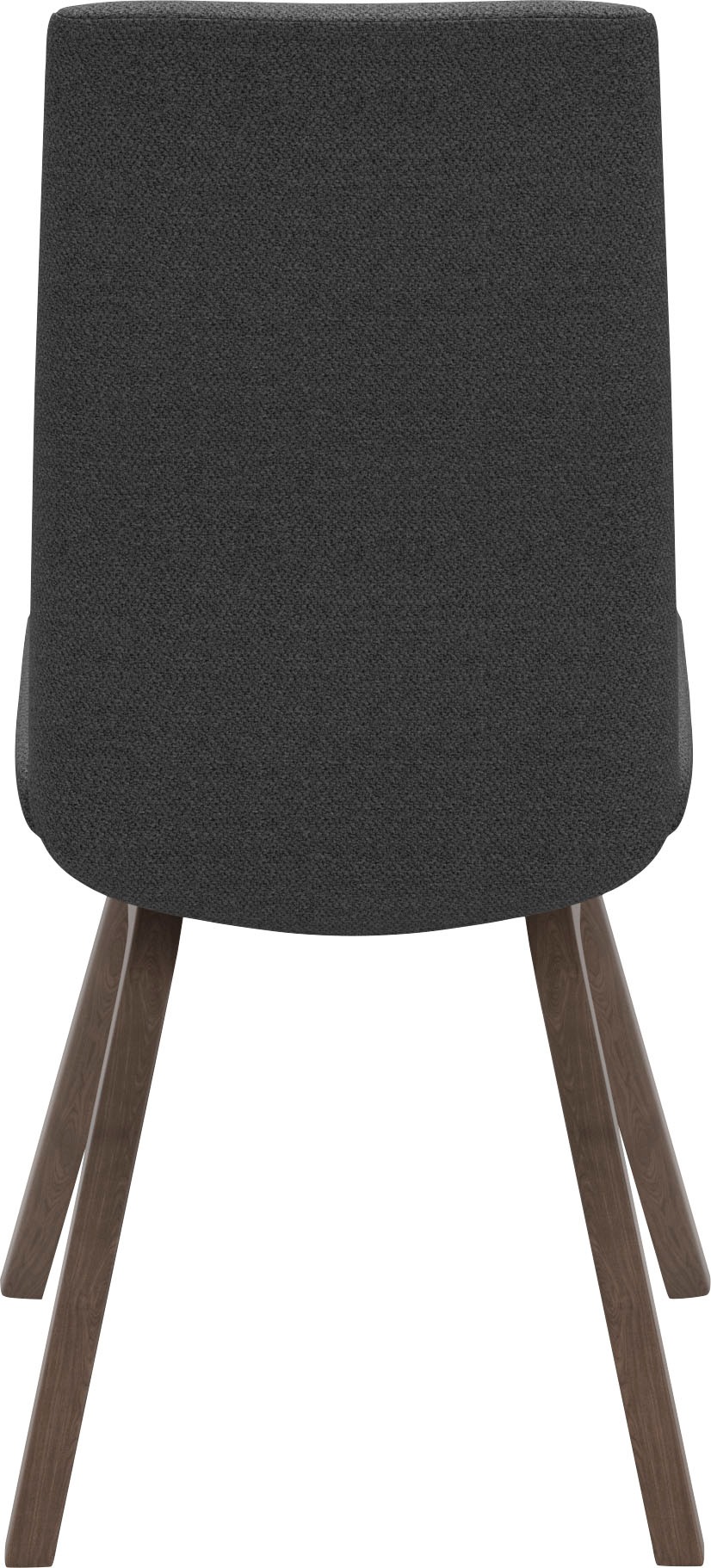 Stressless® Polsterstuhl »Laurel«, ROHLEDER Stoff Q2 FARON, Low Back, Größe M, mit schräggestellten Beinen in Walnuss