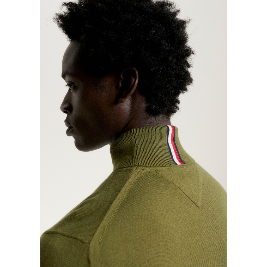 Tommy Hilfiger Rollkragenpullover »PIMA ORG CTN CASHMERE ROLL NECK«