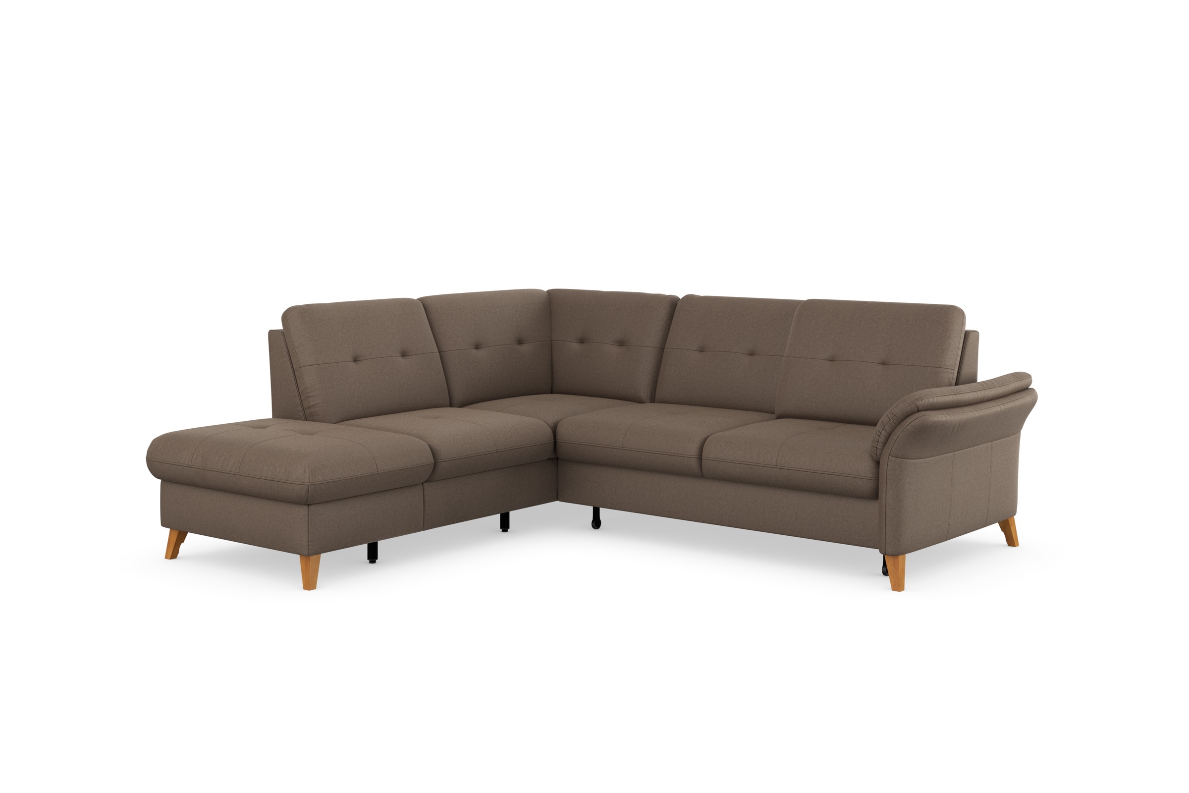 sit&more Ecksofa »Göteborg«, inkl. Sitztiefenverstellung, wahlweise mit Bettfunktion & Bettkasten