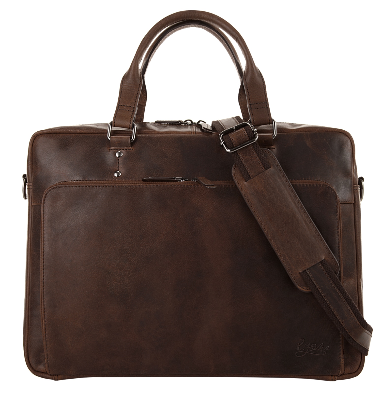 Laptoptasche, echt Leder