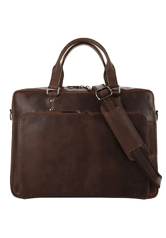 Laptoptasche, echt Leder