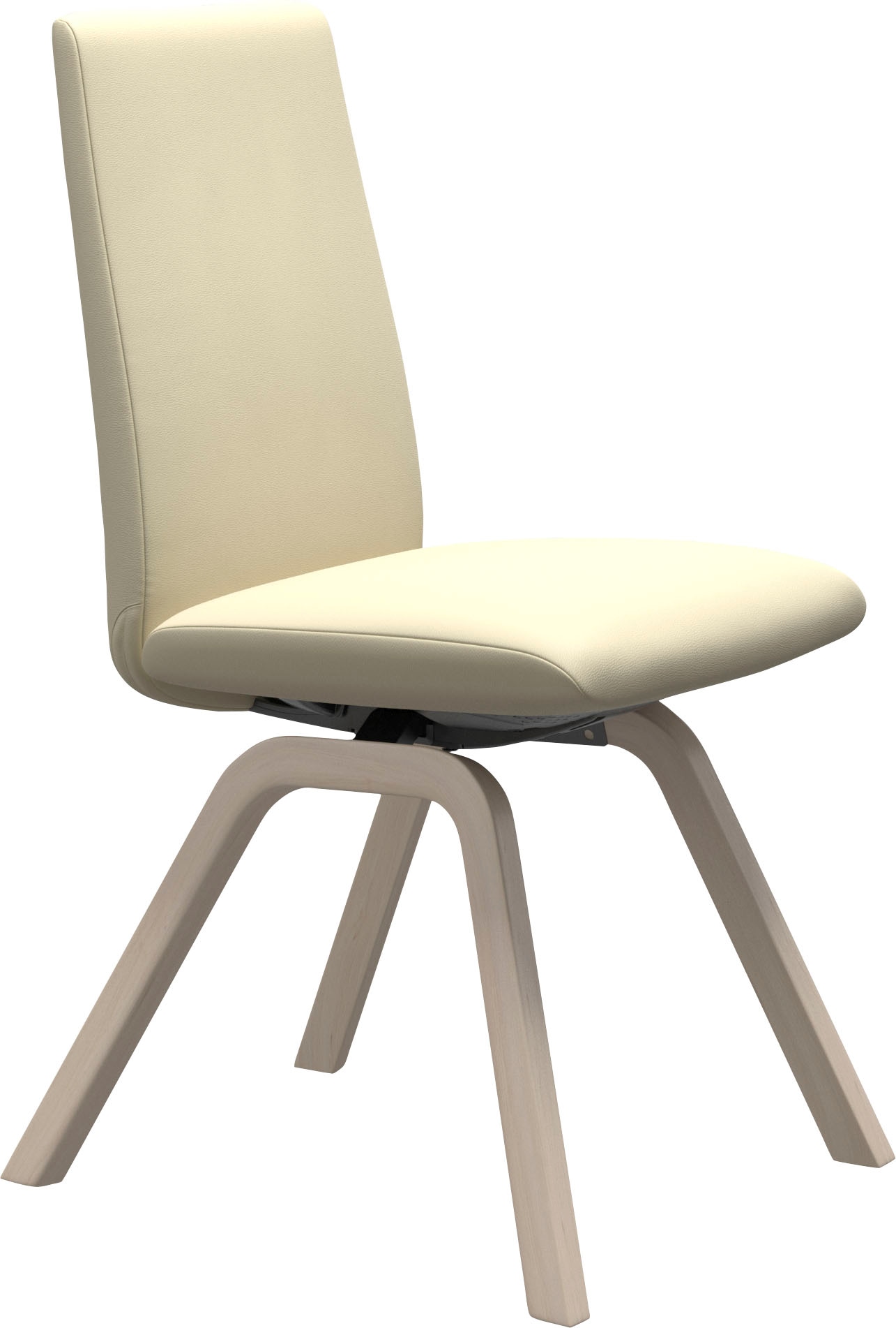Stressless Polsterstuhl "Laurel" () Low Back, Größe M, mit schräggestellten Beinen in Eiche gekalkt