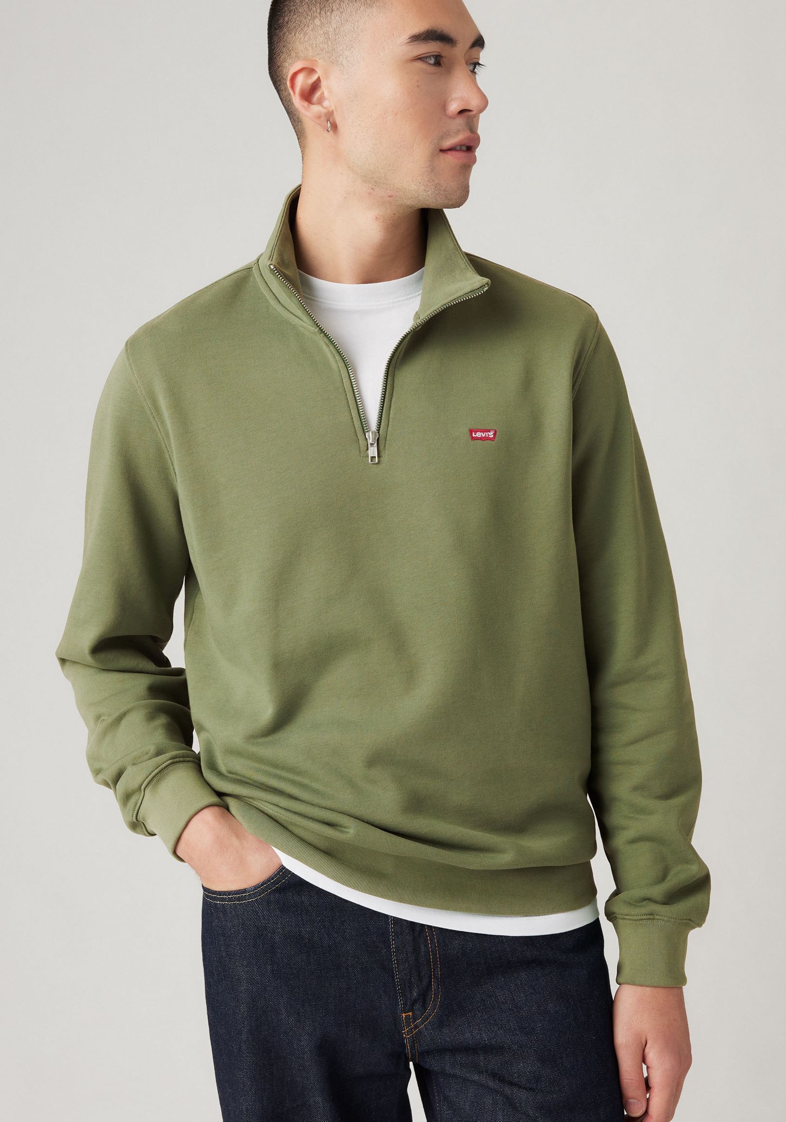 Levis Sweatshirt "ORIGINAL HM 1/4 ZIP" günstig online kaufen