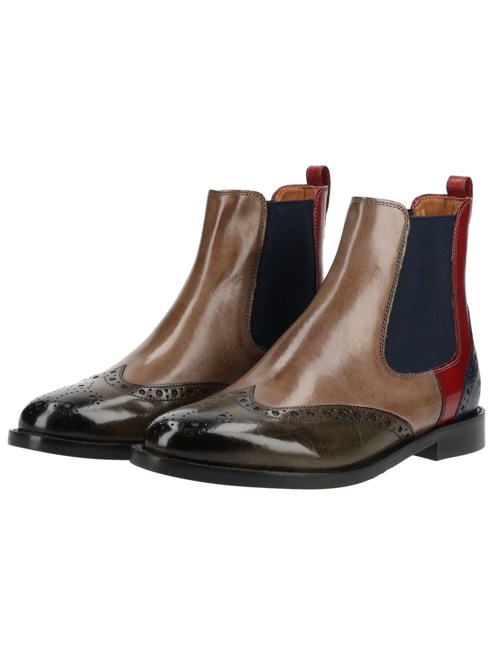 Melvin & Hamilton Stiefelette »Melvin & Hamilton Stiefelette Leder/Textil«