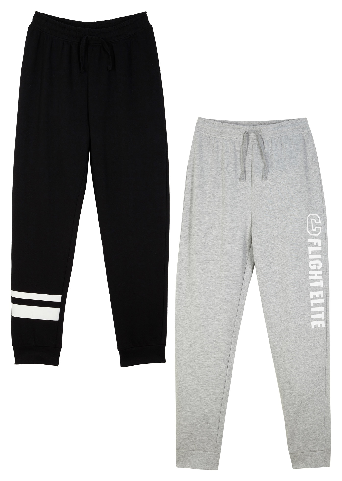 bonprix Jogginghose aus Baumwoll-Mix, mit Eingrifftaschen, bequeme Passform