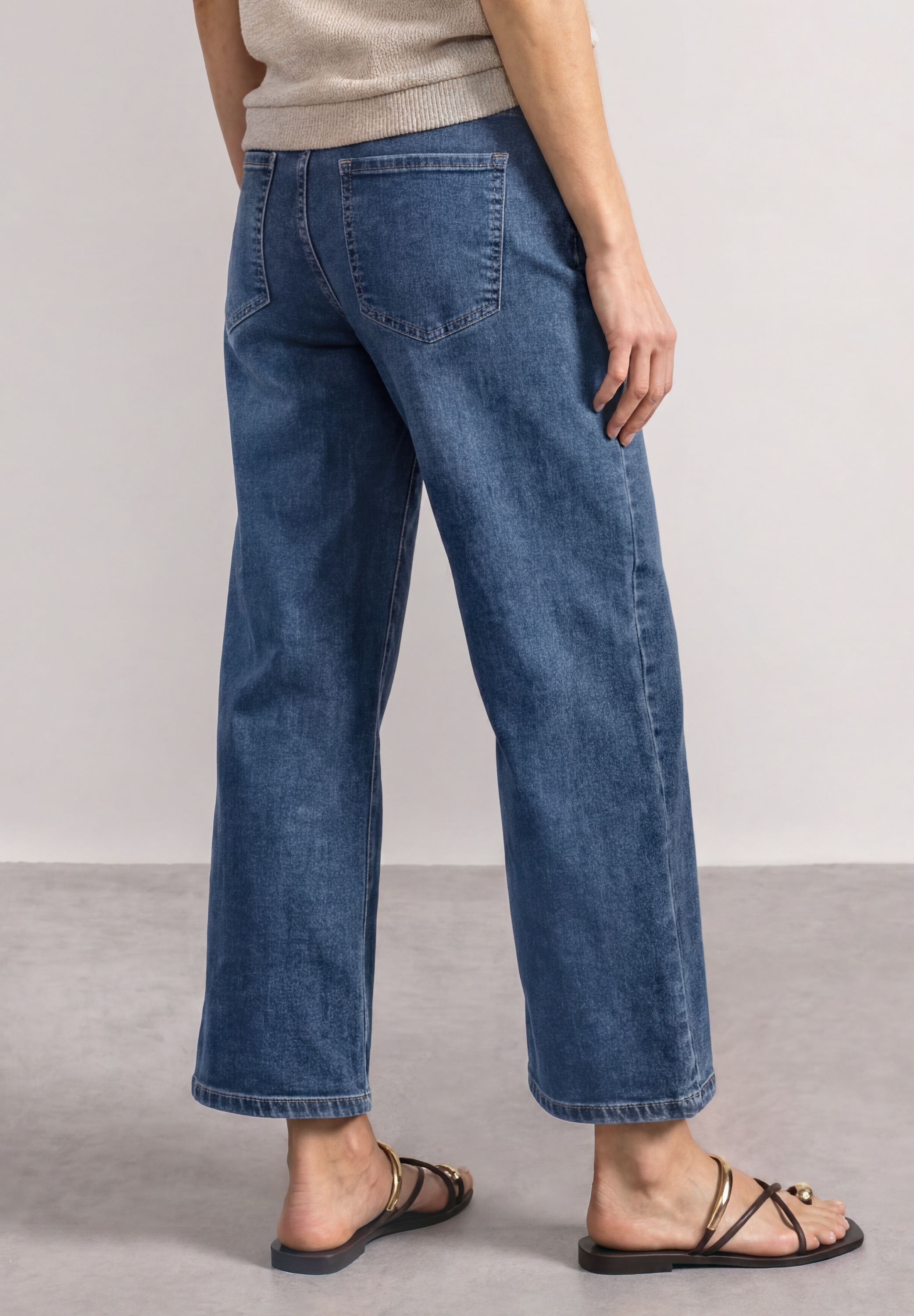 STREET ONE Loose-fit-Jeans in 7/8-Länge