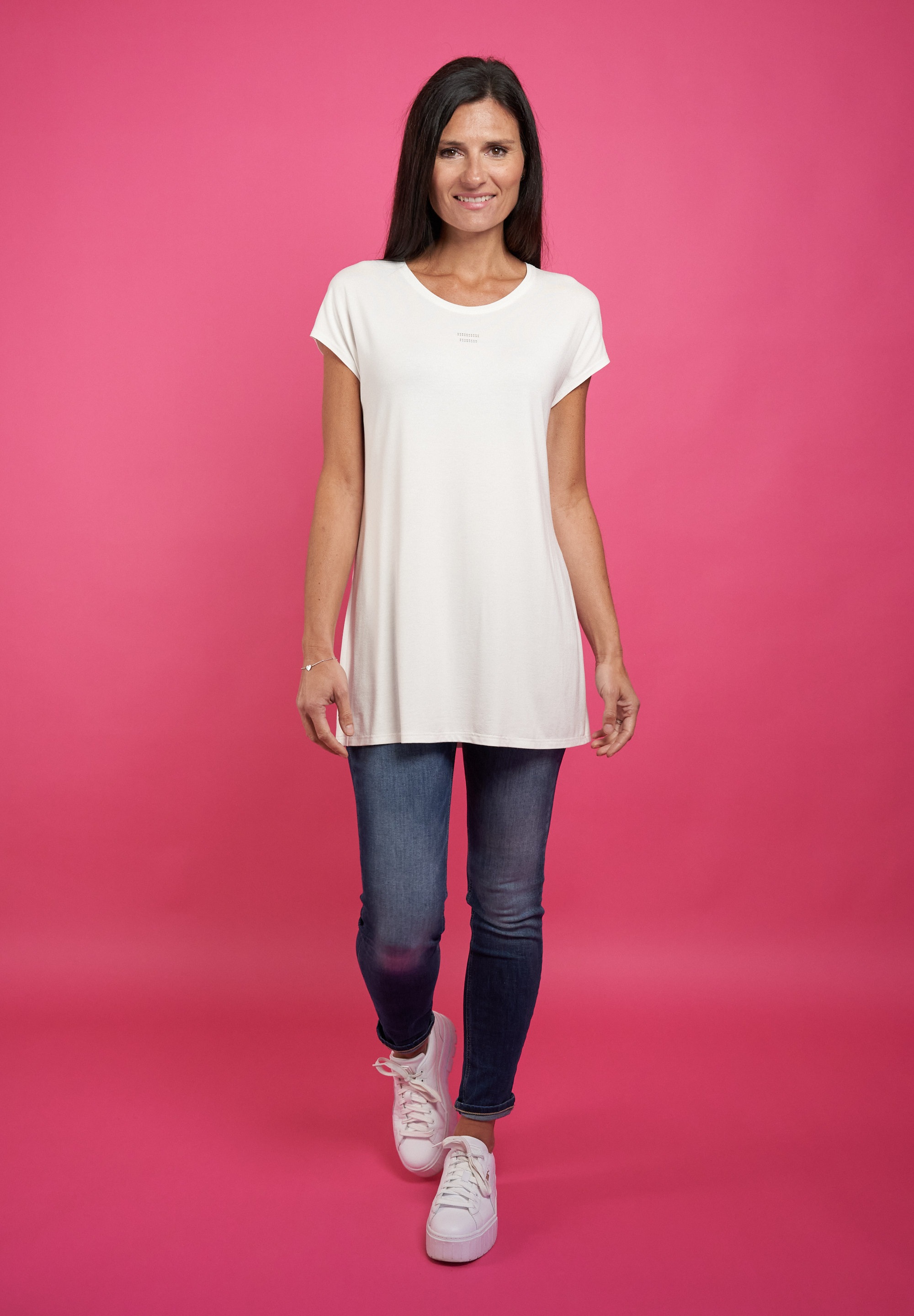 Seidel Moden T-Shirt, mit überschnittenen Schultern, MADE IN GERMANY