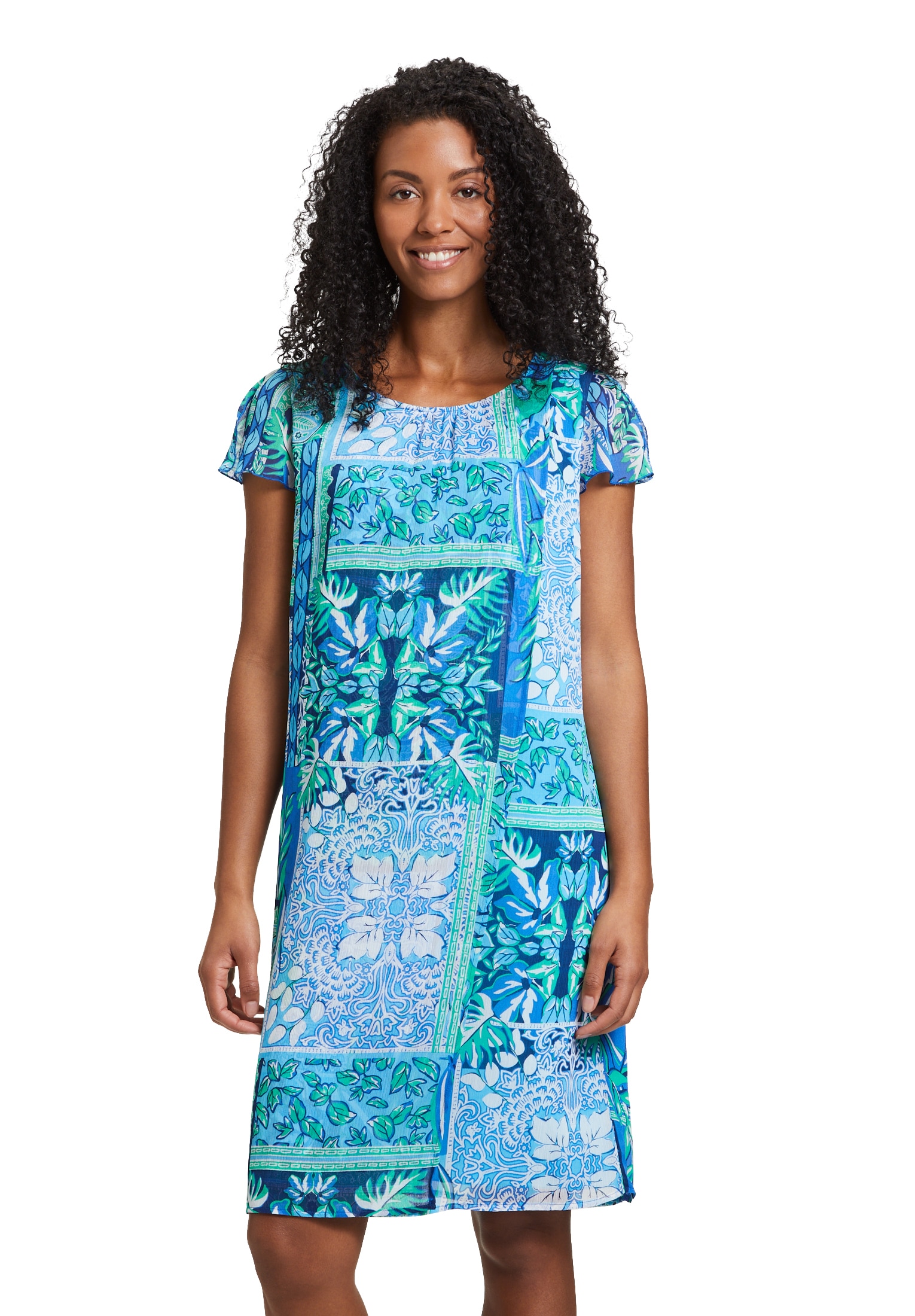 Betty Barclay Chiffonkleid "Betty Barclay Damen Sommerkleid Chiffonkleid mi günstig online kaufen