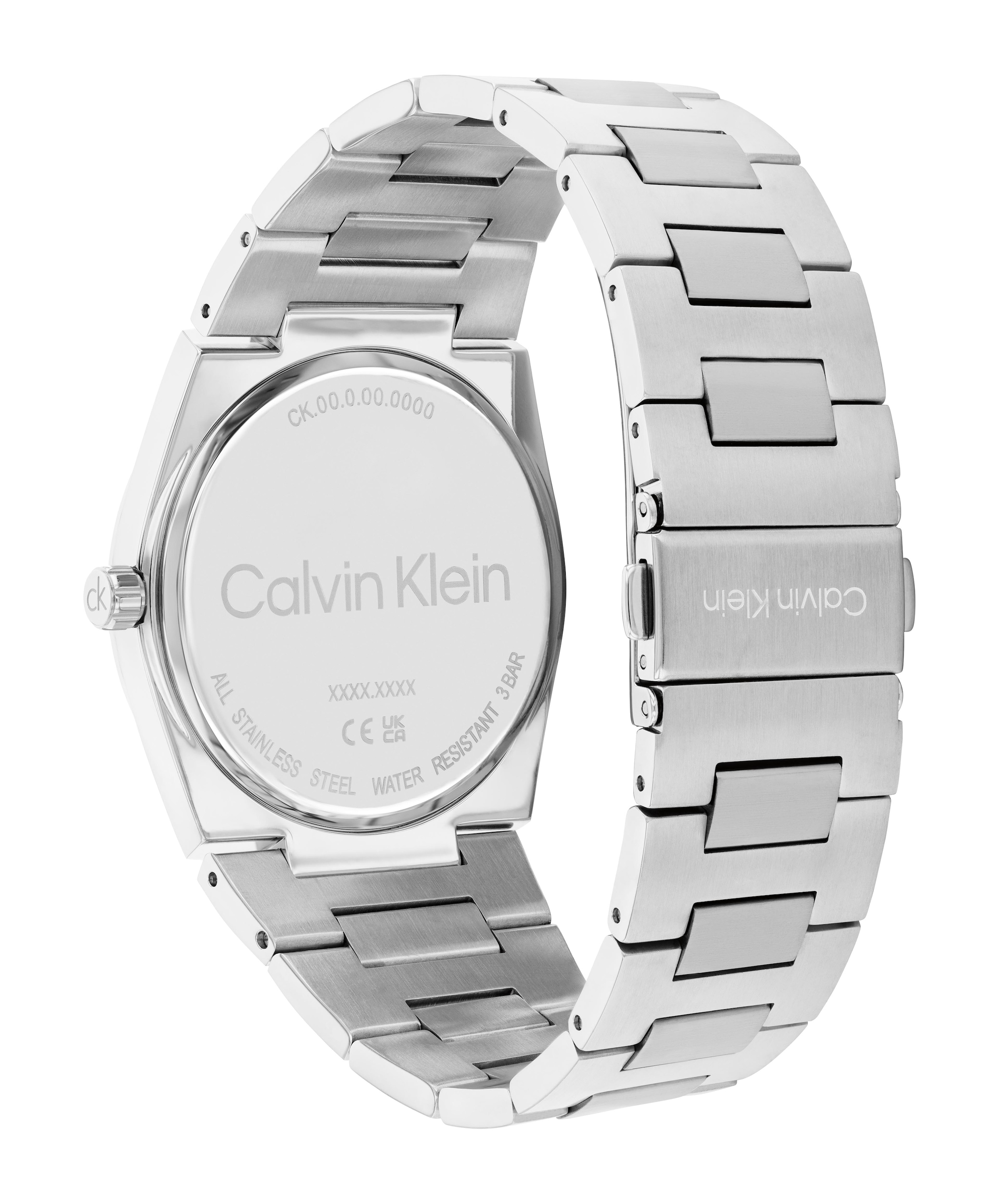 Calvin Klein Quarzuhr »CK Empower« Armbanduhr, Herrenuhr, Edelstahlarmband, analog