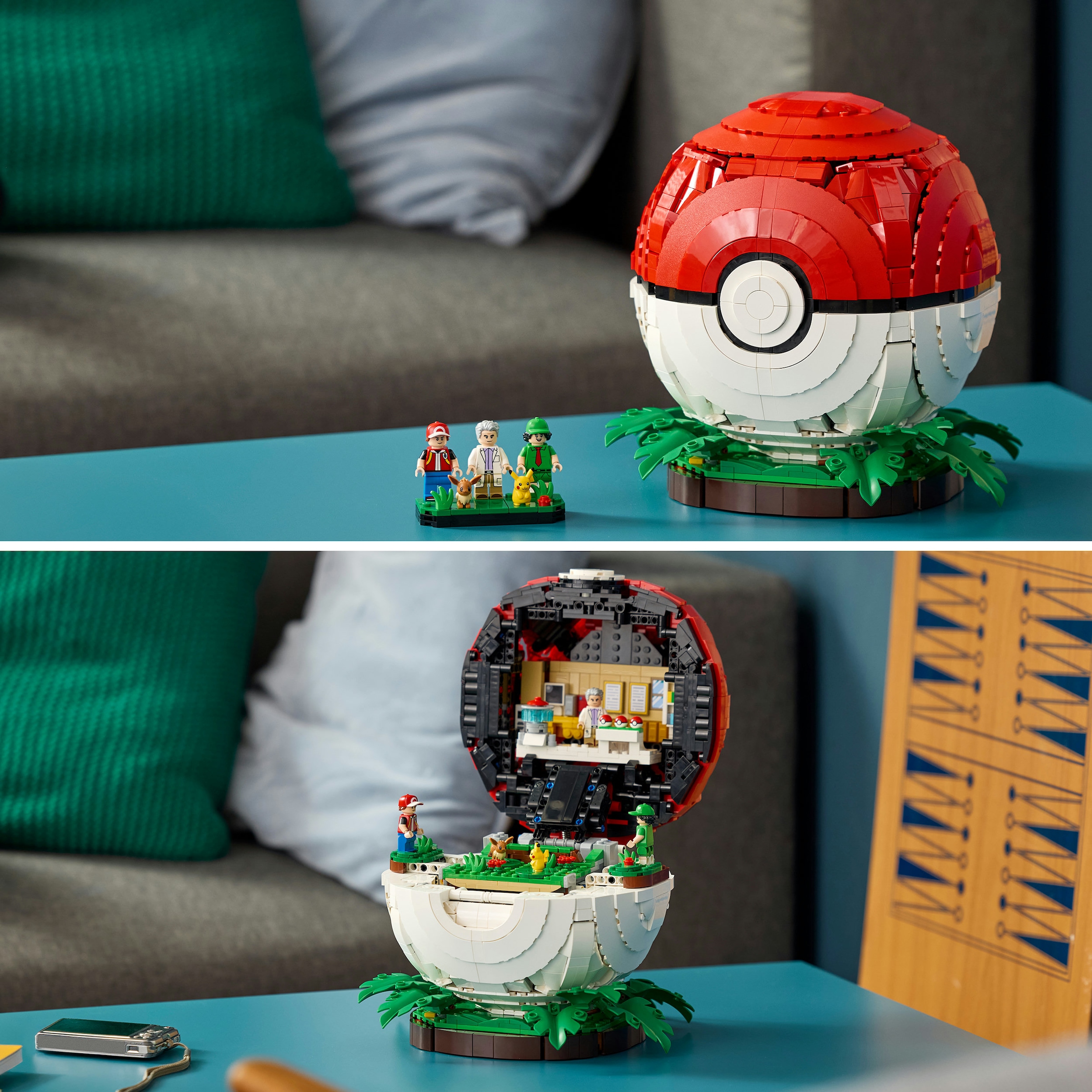 LEGO® Konstruktionsspielsteine »Pokéball mit Beeindruckenden Trainermomenten (72154), LEGO Pokémon« Made in Europe