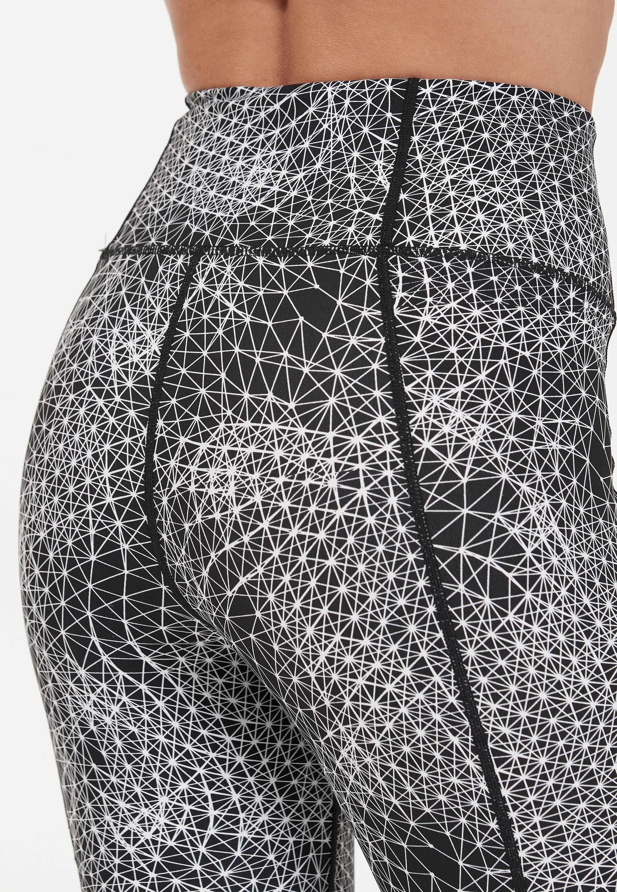 ENDURANCE Trainingstights »Peira W Print Tights«, mit seitlicher Handy- und Schlüsseltasche