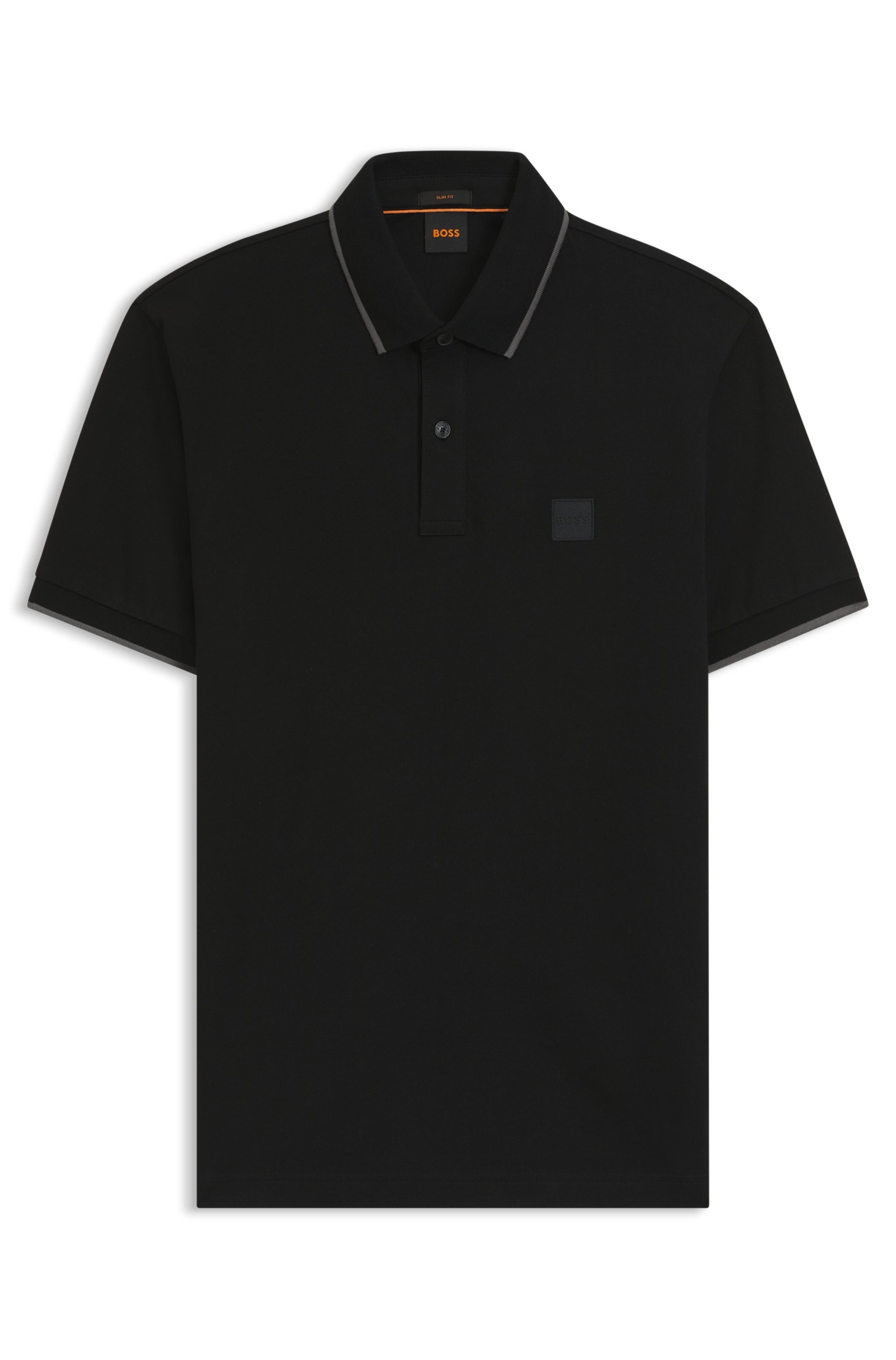BOSS ORANGE Poloshirt »Passertip« mit BOSS Logo-Badge
