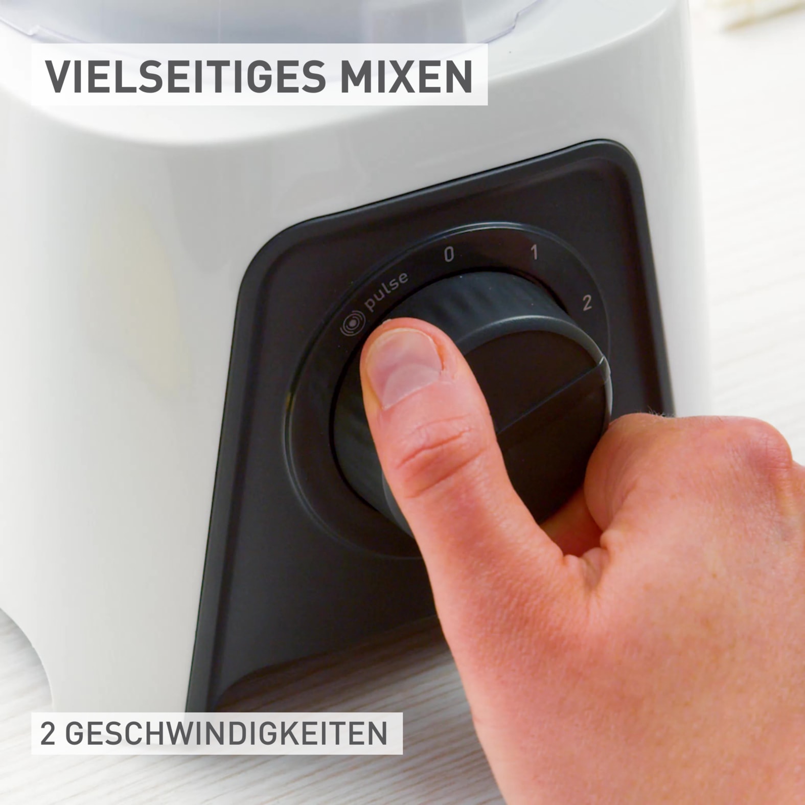Tefal Standmixer »BL2C01 Blendeo« 450 W 1,5 Liter, 2 Geschwindigkeiten + Pulse-Funktion, Duraforce Klingen