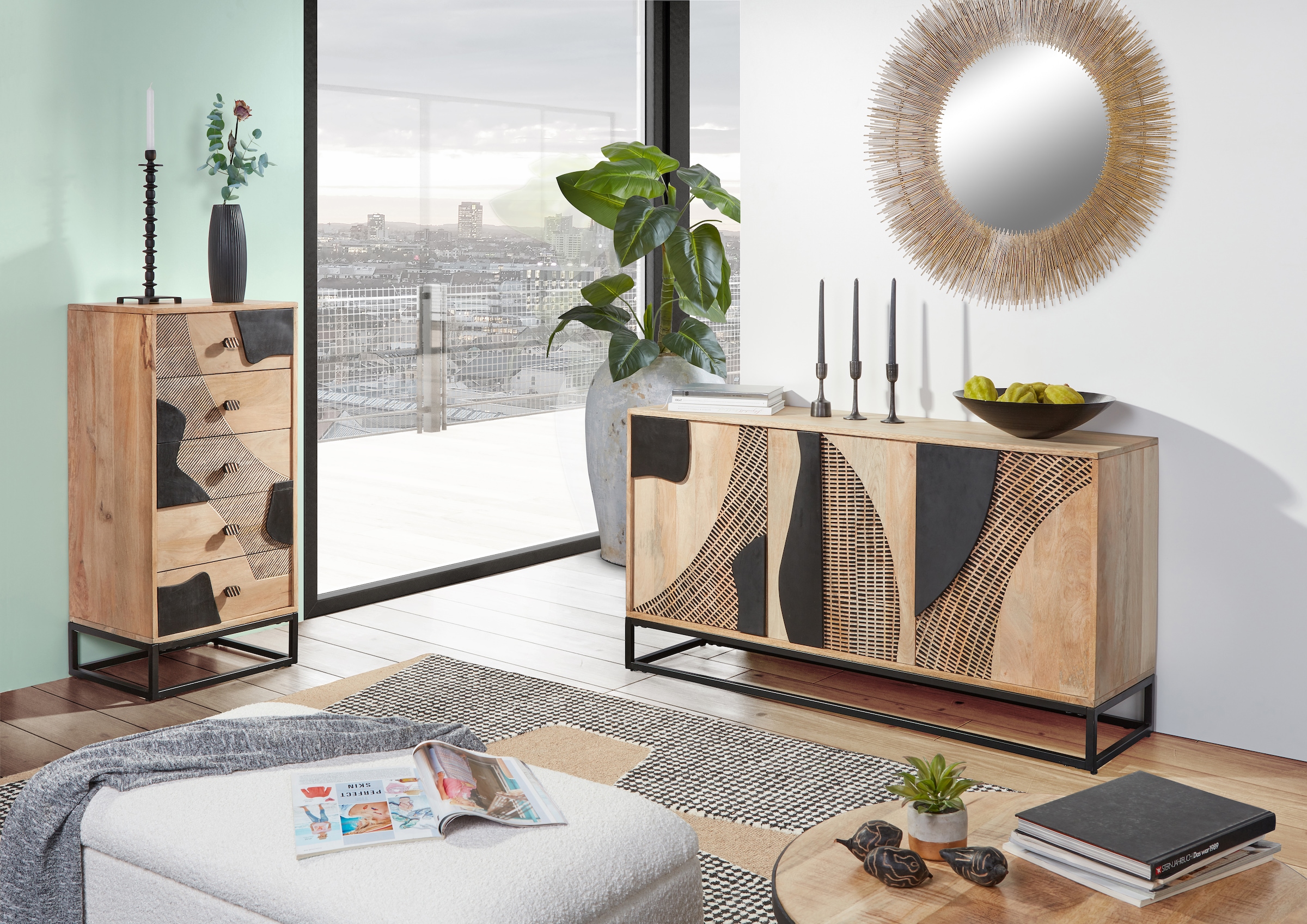 Gutmann Factory Sideboard, Kommode, Breite 140 cm