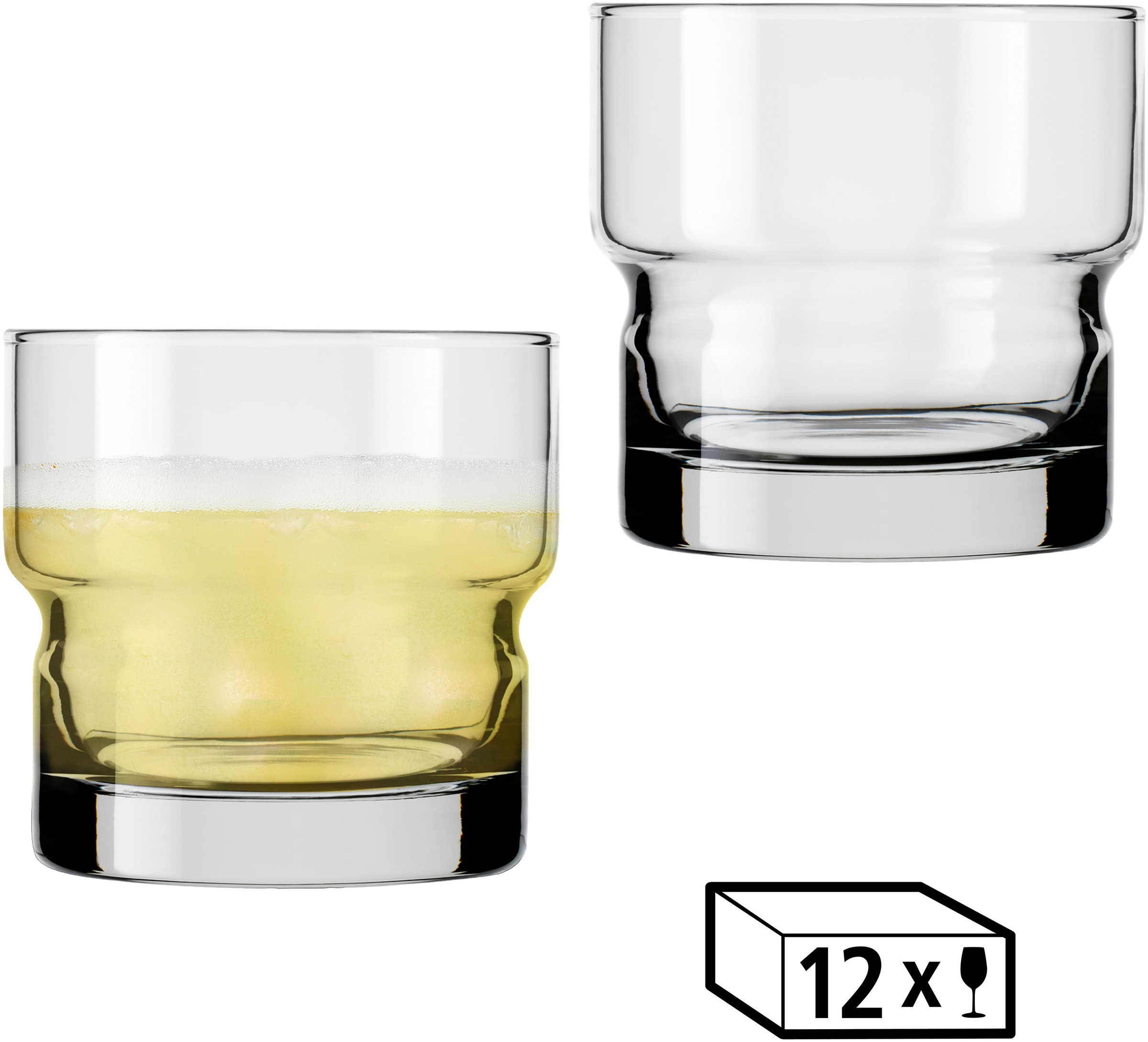 LIBBEY Gläser-Set "D.O.F. Glas -NEWTON- 355 ml, Ø: 9 cm, H: 9 cm, 12er Set" günstig online kaufen