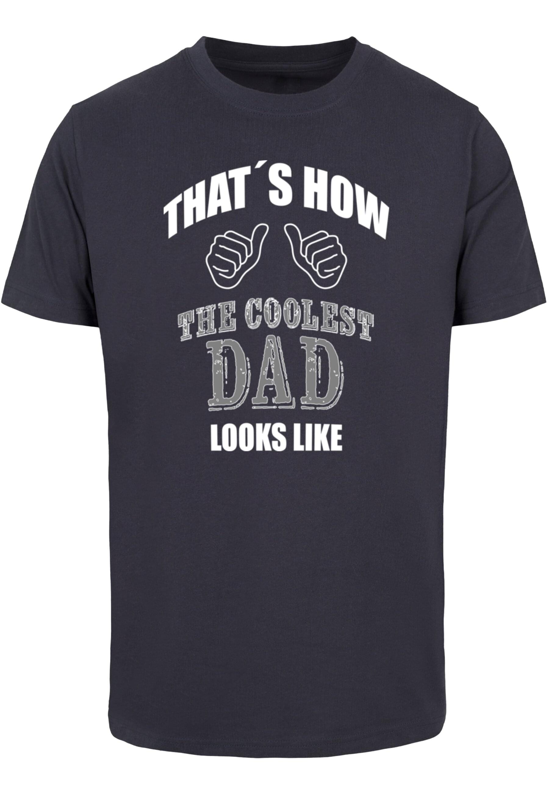 Merchcode T-Shirt "Merchcode Herren Coolest Dad T-Shirt Round Neck" 1 Stk. günstig online kaufen