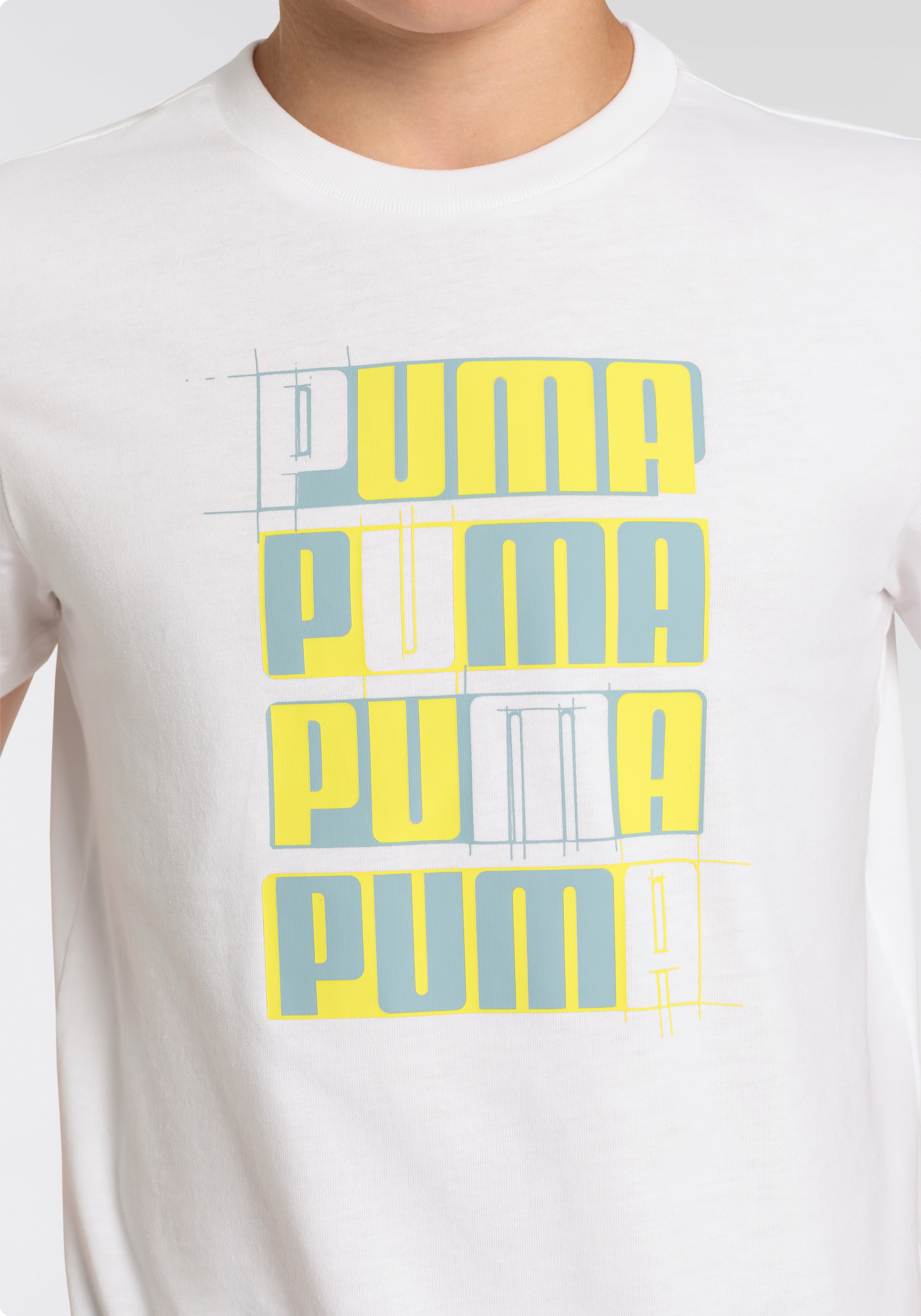 PUMA T-Shirt »ESS+ LOGO LAB TEE B«, Für Kinder und Jugendliche