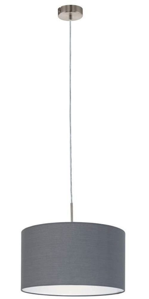 EGLO Hängeleuchte »PASTERI« E27 Hängelampe, Wohnzimmer, Esszimmer, Küche, Textilschirm, 110x38cm