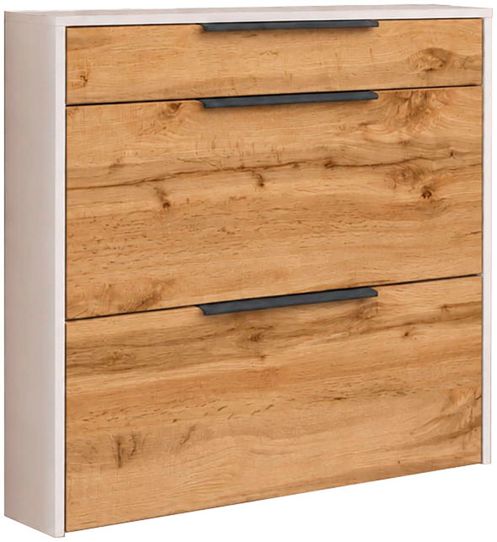 borchardt Möbel Hängeschuhschrank »Tom, Breite 89cm, bis Schuhgröße 44« Metallgriffe, 1 Schubfach, 2 Klappen