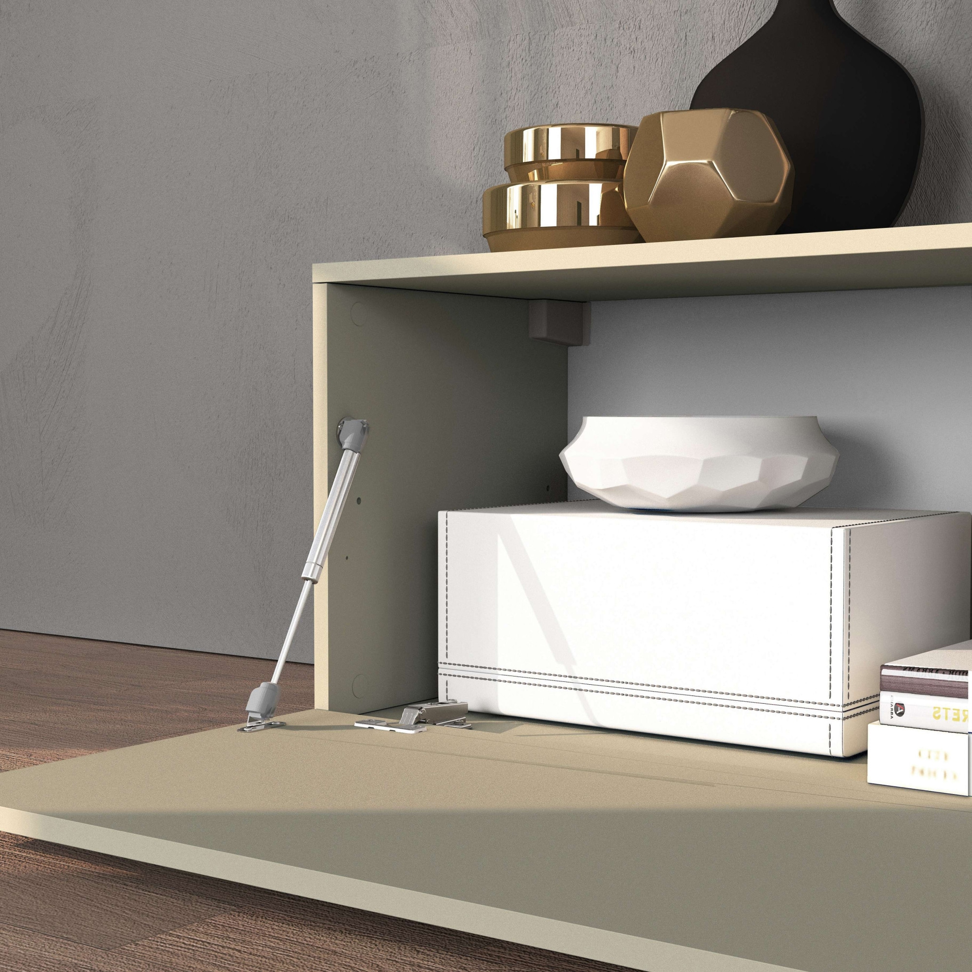 INOSIGN TV-Wand »Chronos TV-Set, Wohnwand – Elemente frei platzierbar, Made in Italy« Set, 2-er set, 2 Stk. tlg.