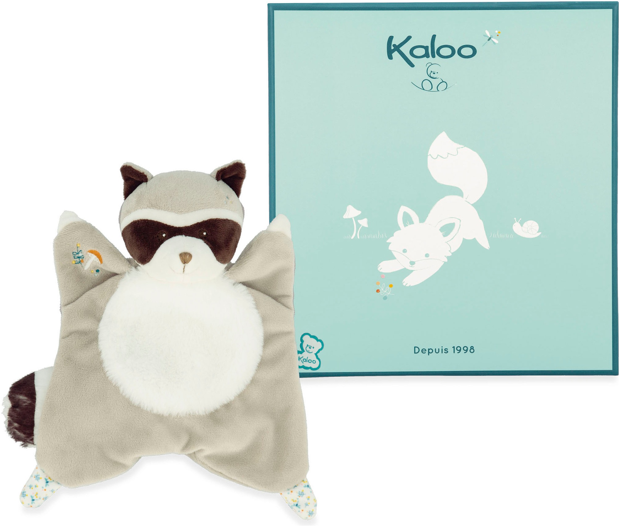Kaloo Schmusetuch »Waschbär Gaston«
