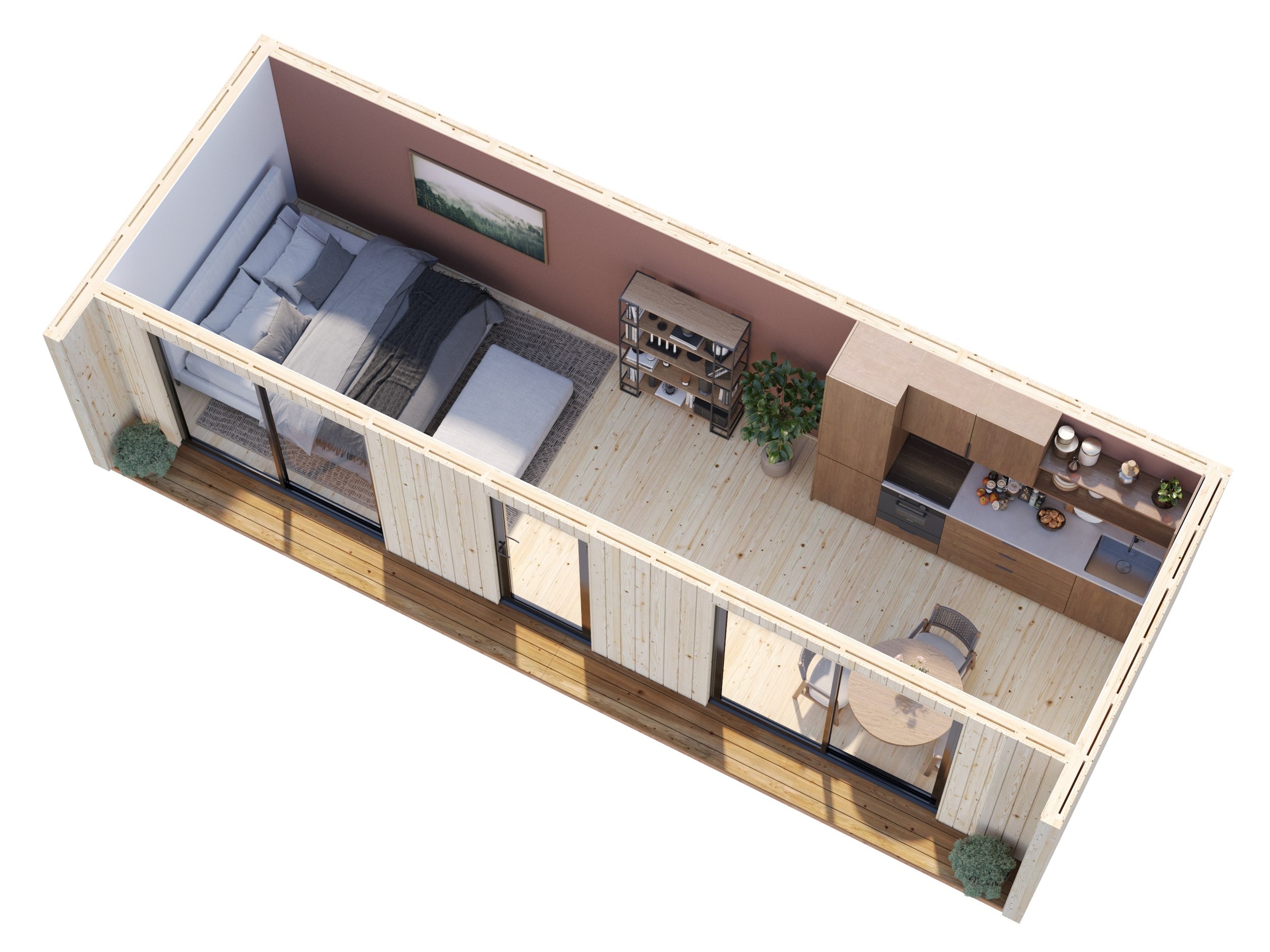 Palmako Gartenhaus »Johanna 22,4 m²«