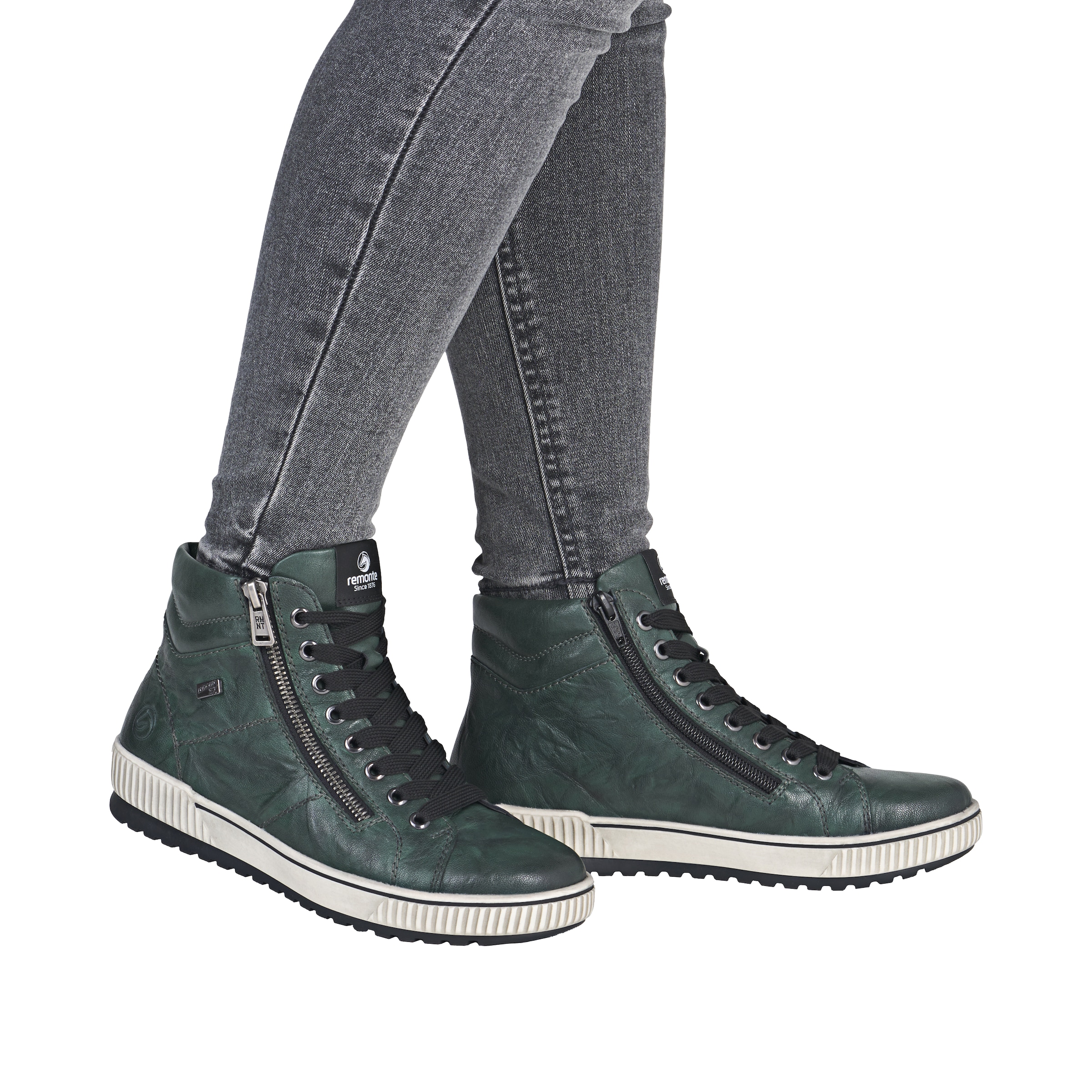 Remonte Sneakerboots  Schnürboots, Stiefelette, Casual-Boots mit Reißverschluss