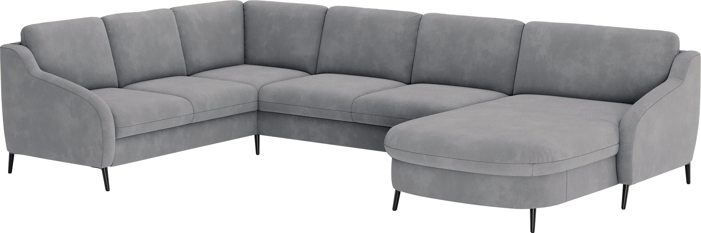 sit&more Wohnlandschaft »Soul U-Form«, wahlweise mit Bettfunktion und Bettkasten oder Schubkasten