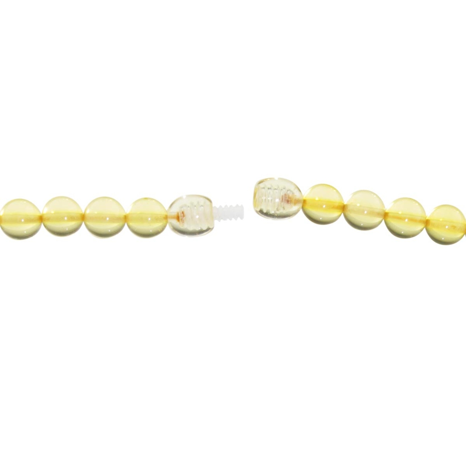 Kette ohne Anhänger OSTSEE-SCHMUCK "- Kugel 8 mm - Bernstein -" Gr. 45, braun (bernsteinfarben, braun), Halsketten, Damen, 45, Bernstein 6