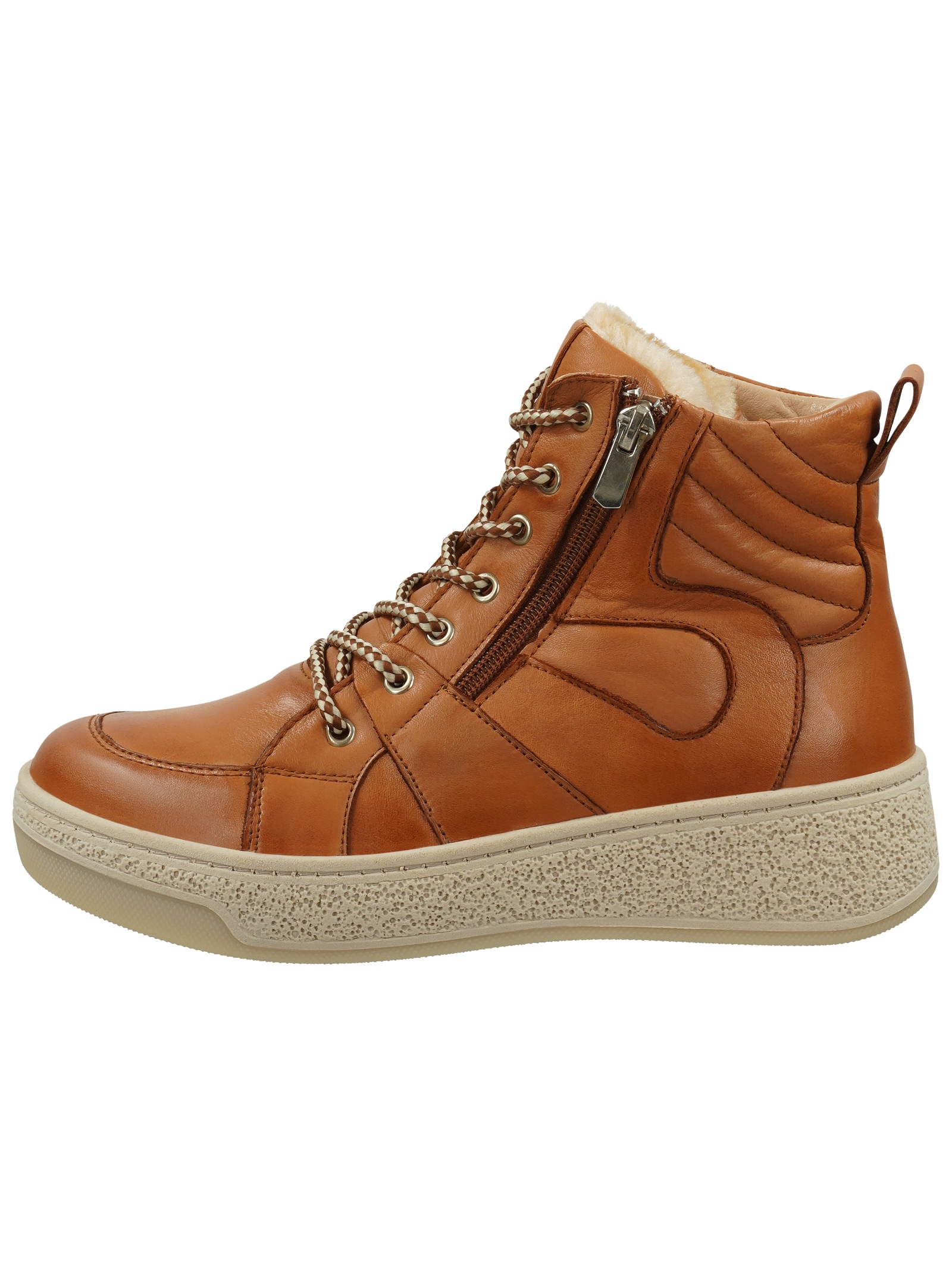 Hush Puppies Schnürstiefelette "Hush Puppies Stiefelette Leder" günstig online kaufen
