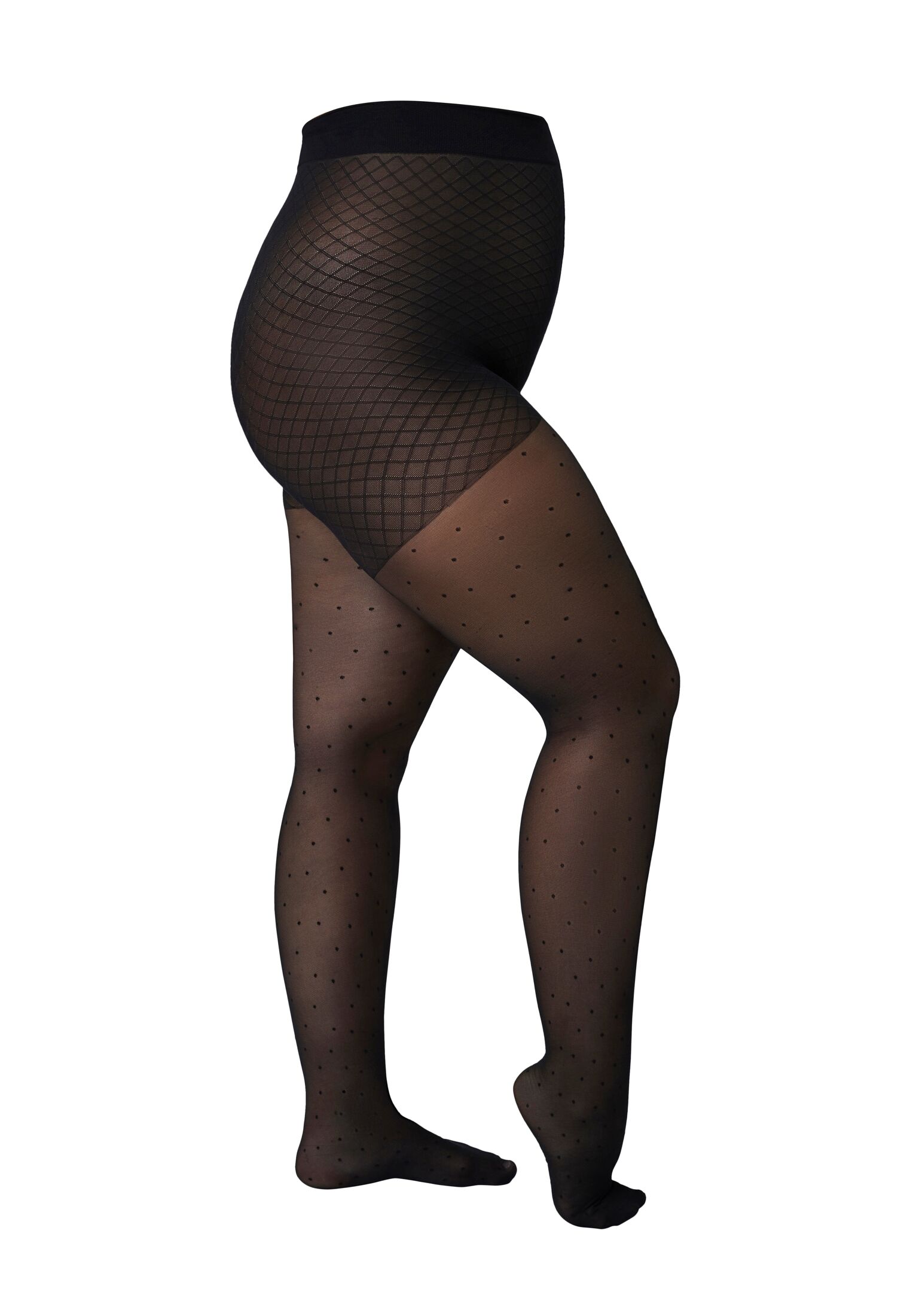 Camano Feinstrumpfhose "Curvy Dots 1er Pack"