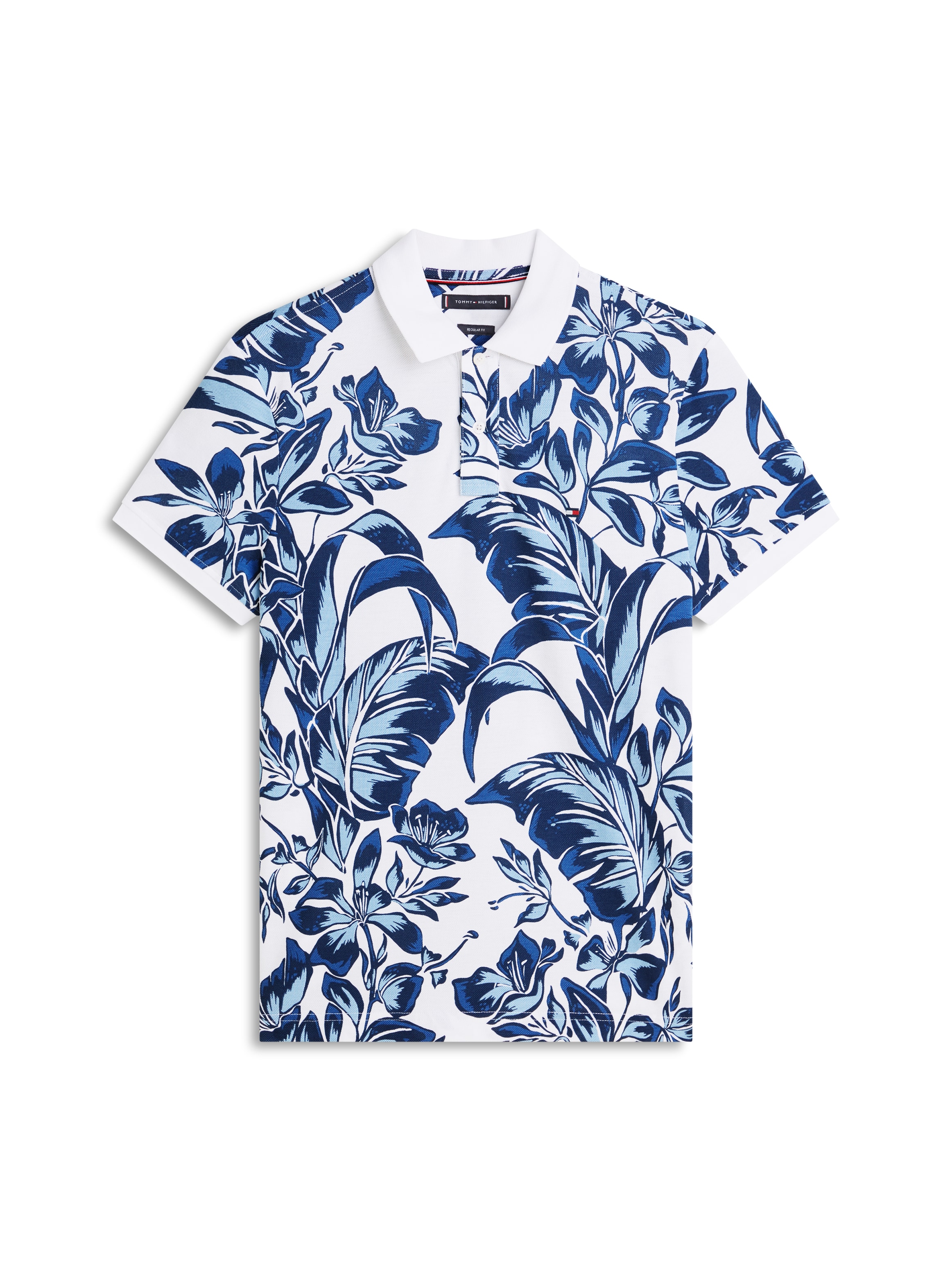 Tommy Hilfiger Poloshirt »FLORAL AOP REGULAR« mit Blumenprint, regular fit