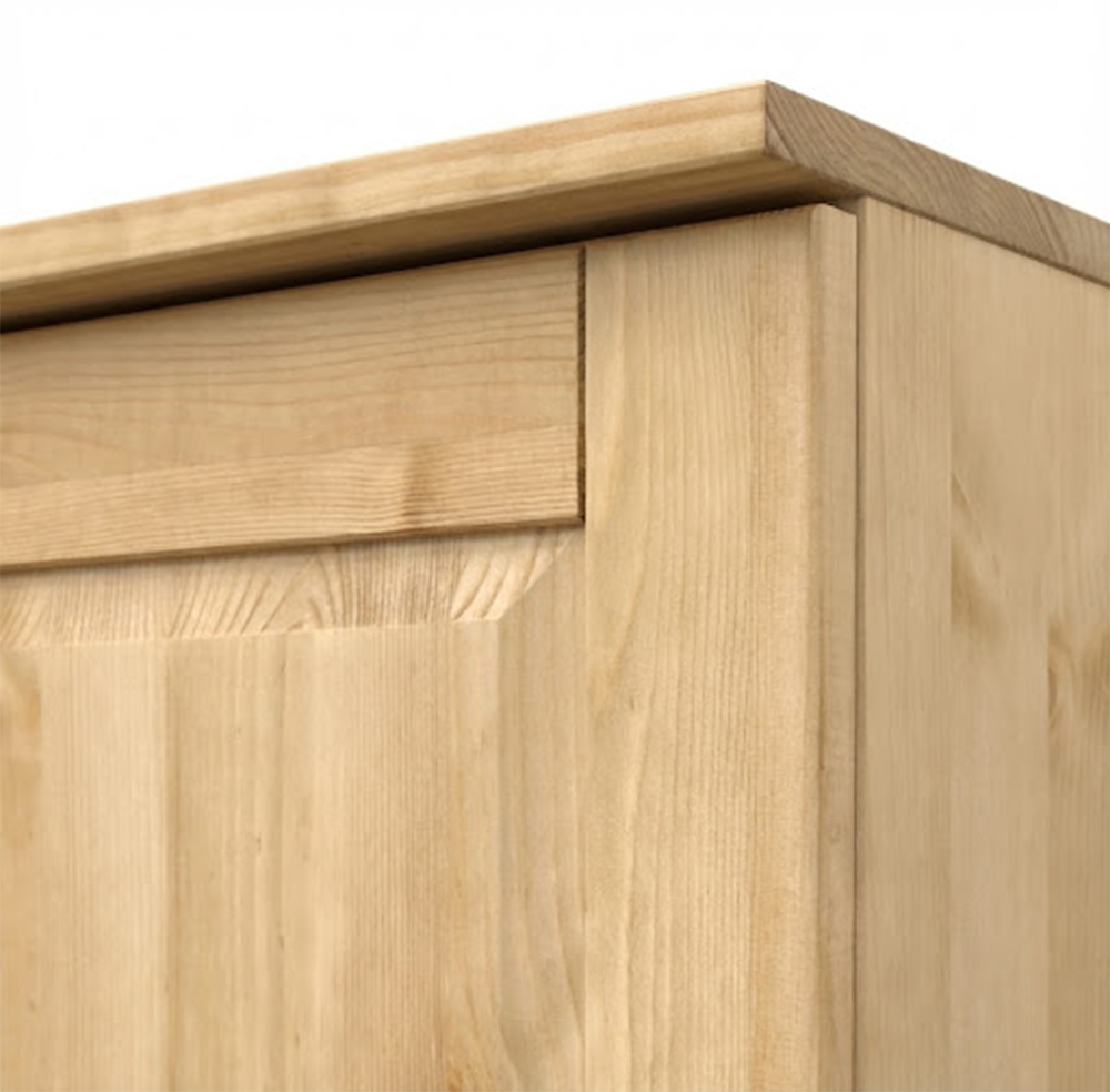 Home affaire Hängeschrank »Meliss« aus massiver Kiefer, Breite 80 cm, Soft-Colse-Funktion