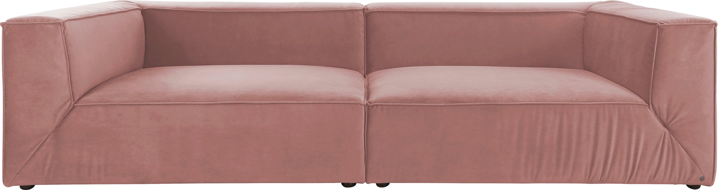 TOM TAILOR HOME Big-Sofa "BIG CUBE", in 2 Breiten, wahlweise mit Sitztiefenverstellung, Tiefe 129 cm