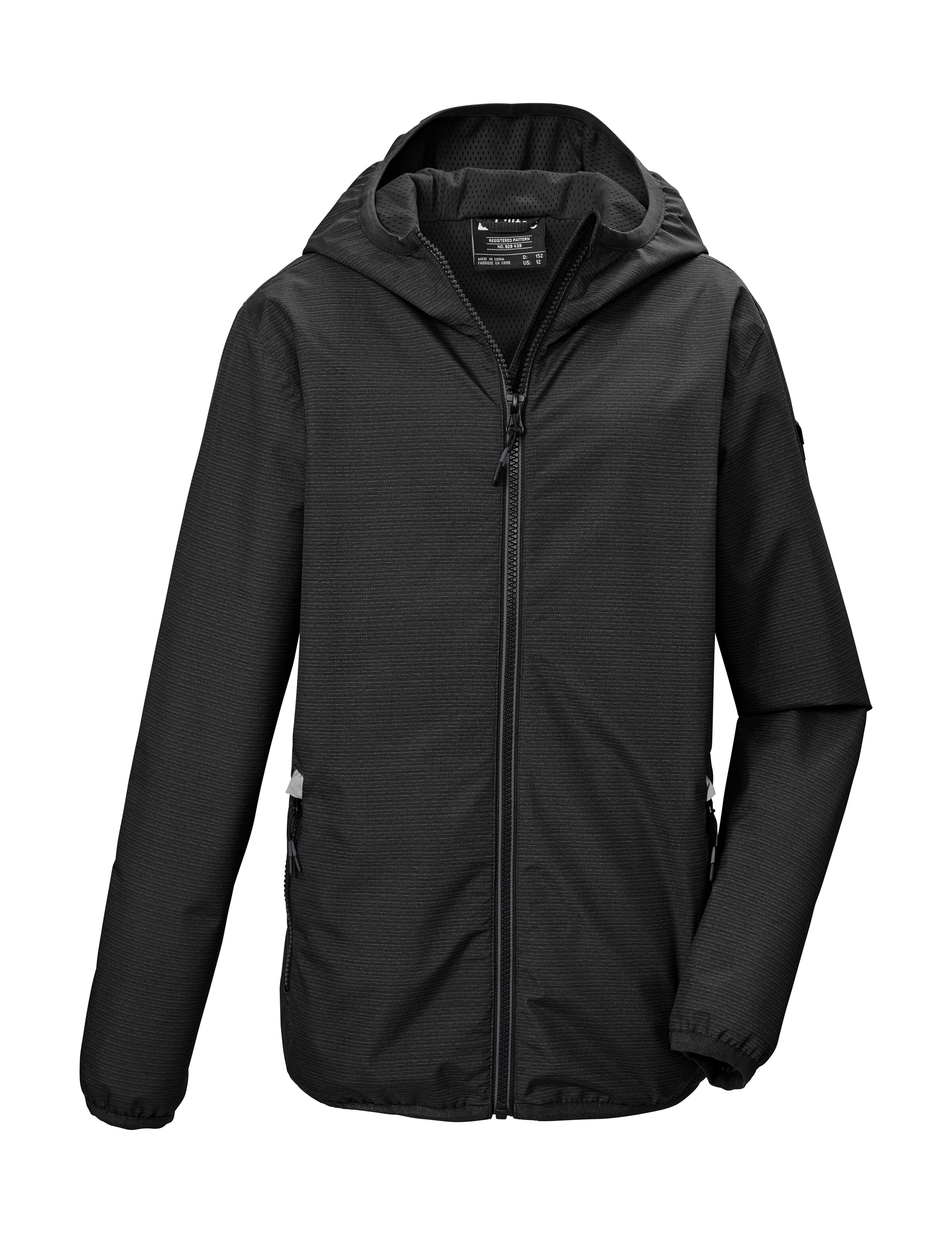 Killtec "KOS 487 BYS JCKT" Leichte, wasserdichte Jungenjacke mit Teflon EcoElite™ Imprägnierung