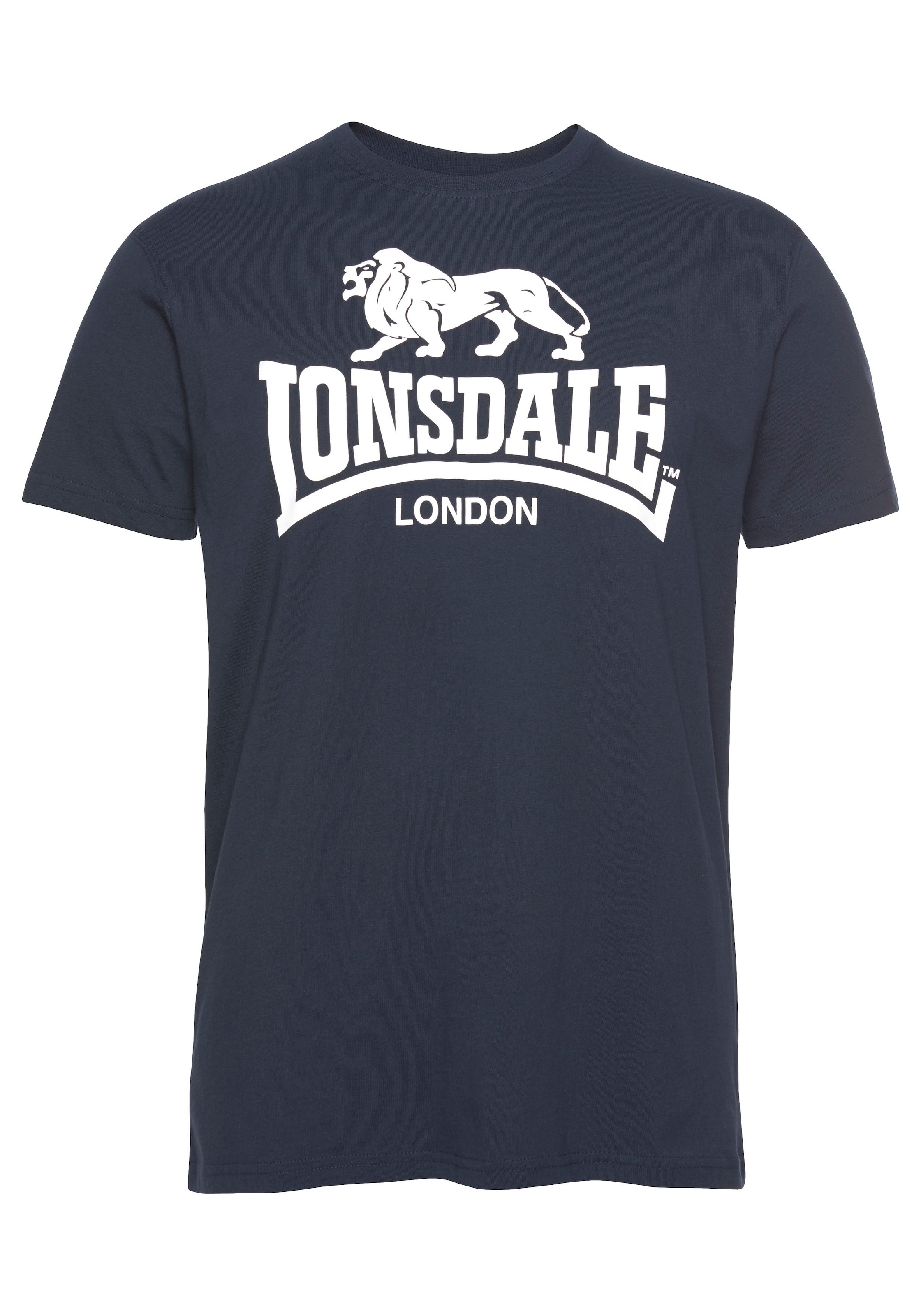 Lonsdale T-Shirt »LOSCOE«, (Packung, 2 tlg., 2er-Pack)