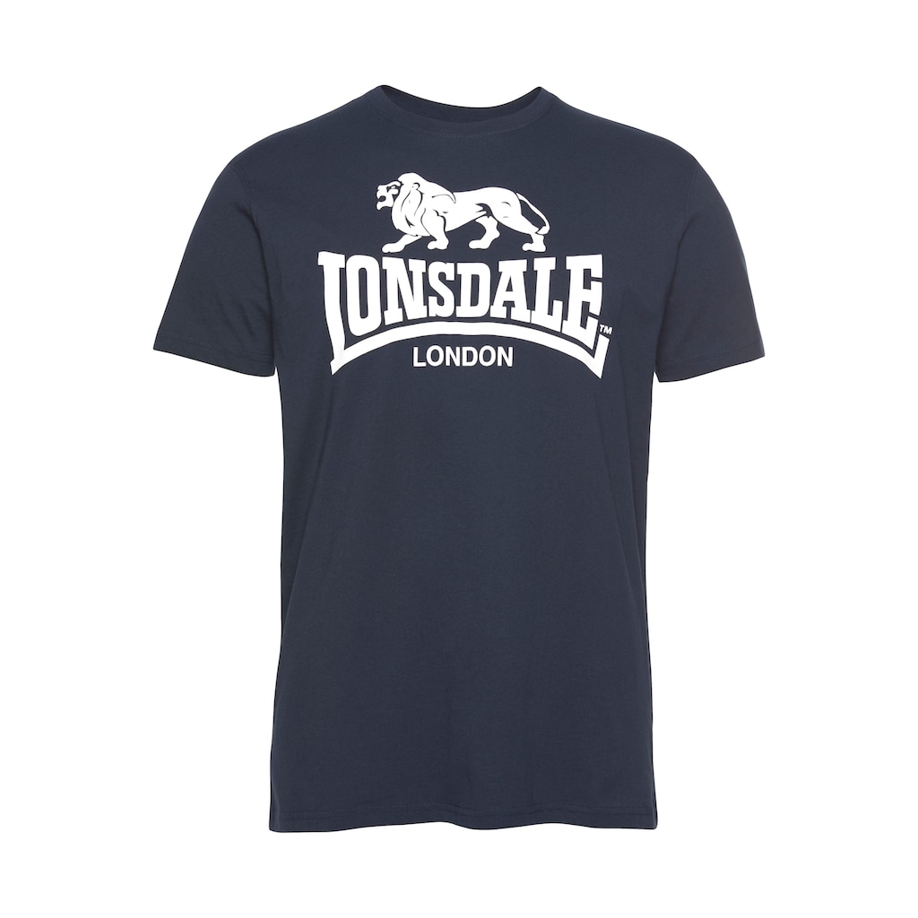 Lonsdale T-Shirt »LOSCOE«, (Packung, 2 tlg., 2er-Pack)