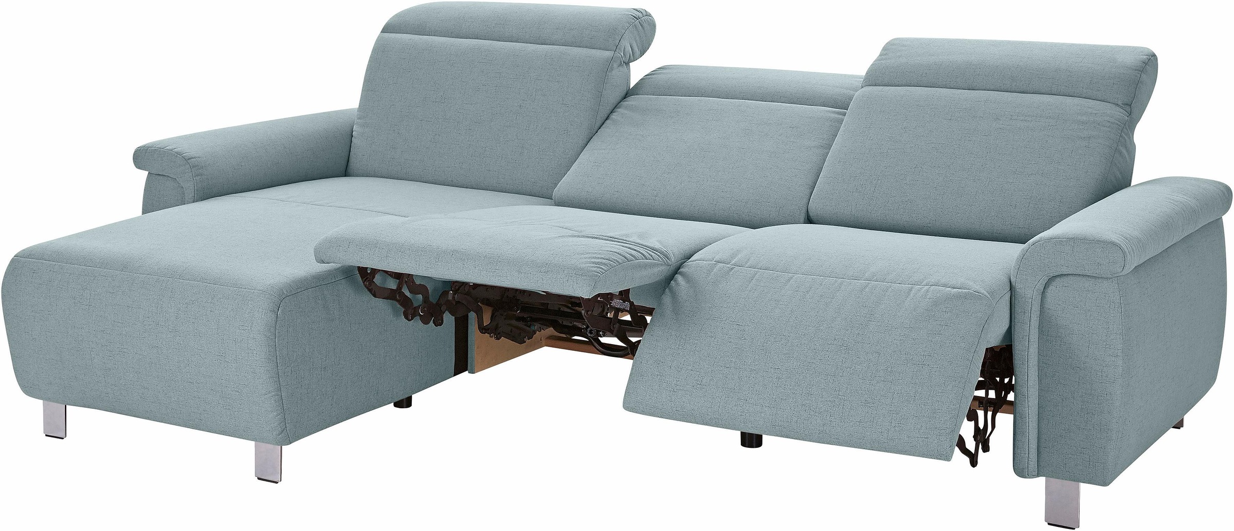 sit&more Ecksofa »Township L-Form«, wahlweise mit elektrischer Wallfree-Funktion