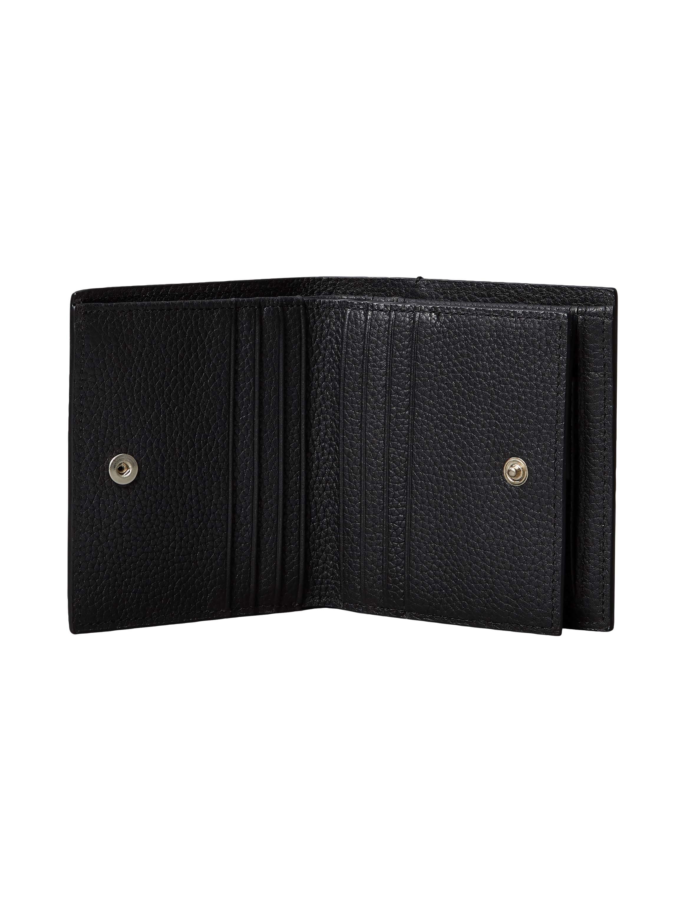 Calvin Klein Geldbörse »FOIL EMBOSS SLIM TRIFOLD w CARD« Geldbeutel, Unisex Portemonnaie mit Logoschriftzug